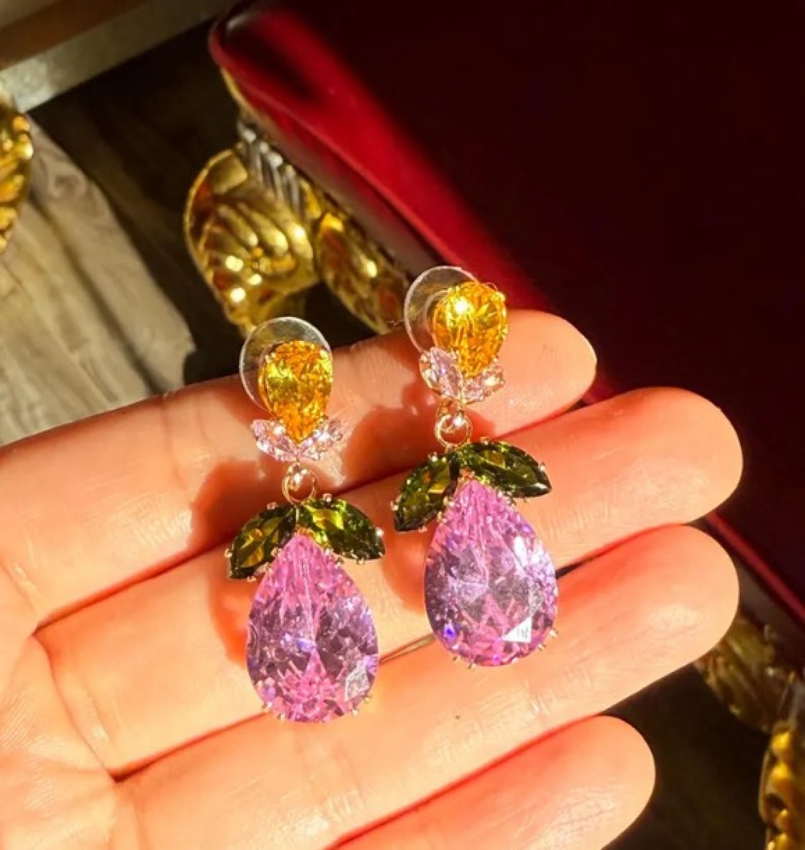 statement earrings