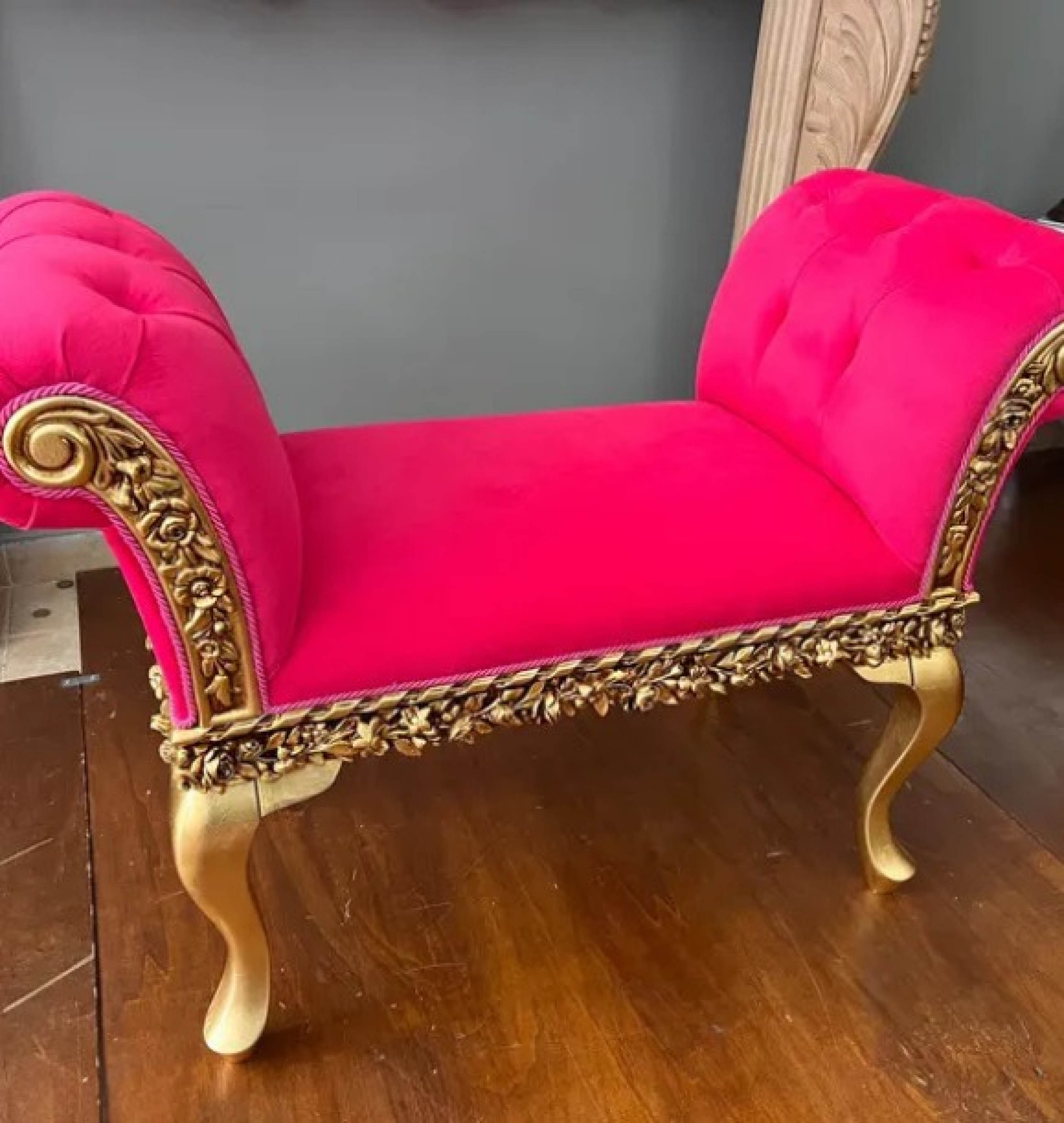 magenta bench