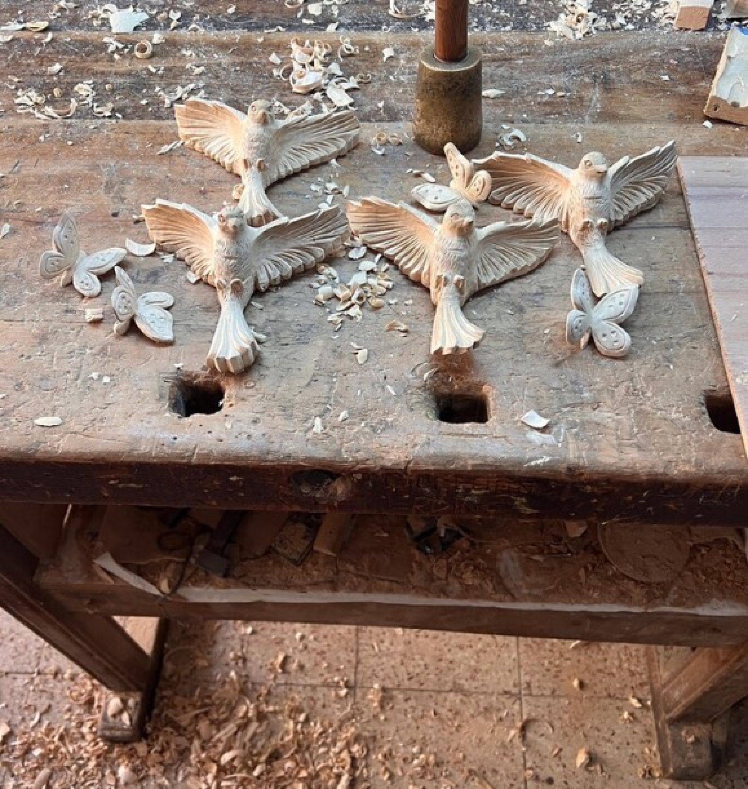 carved mirrors