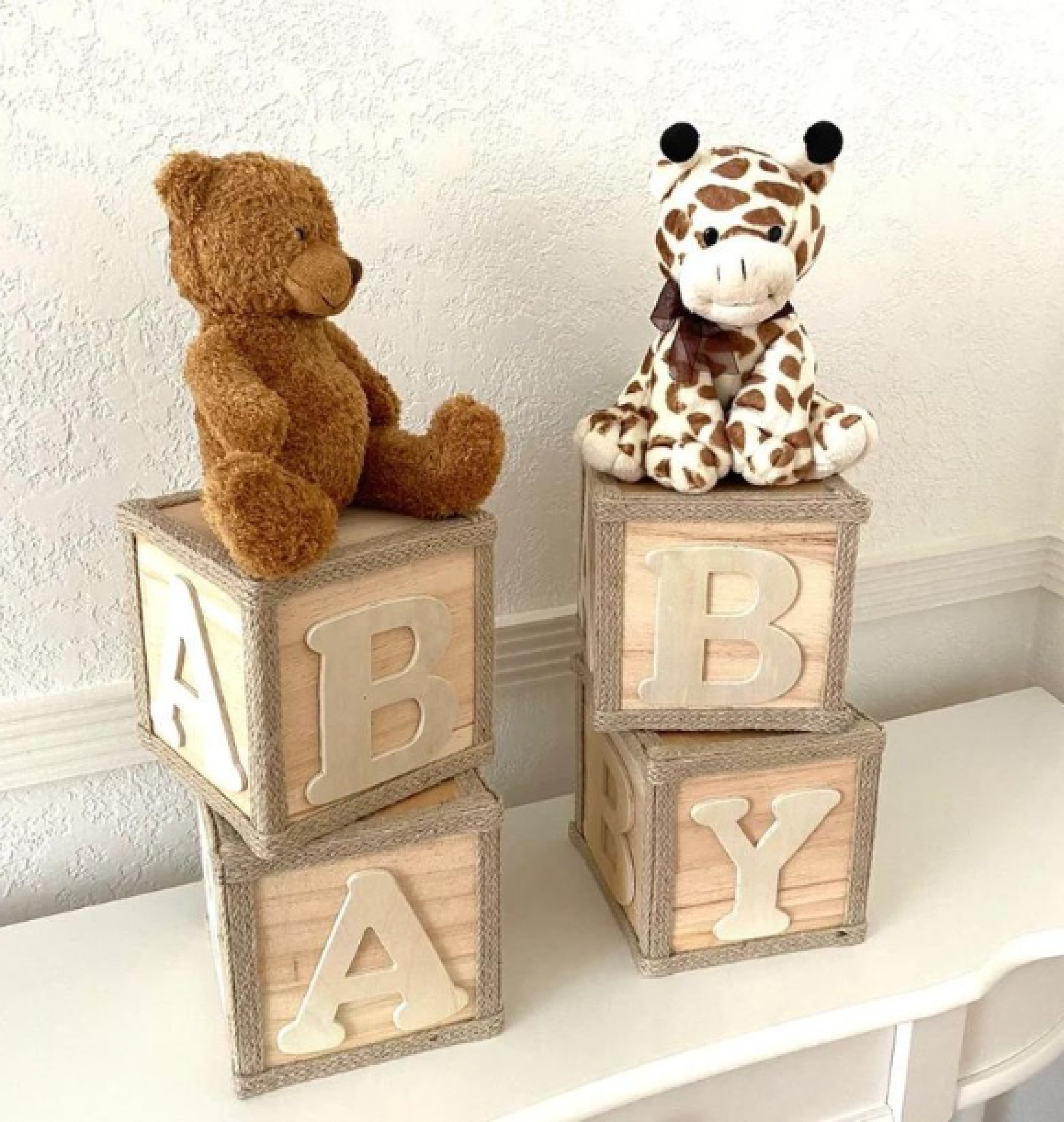 teddy abc block