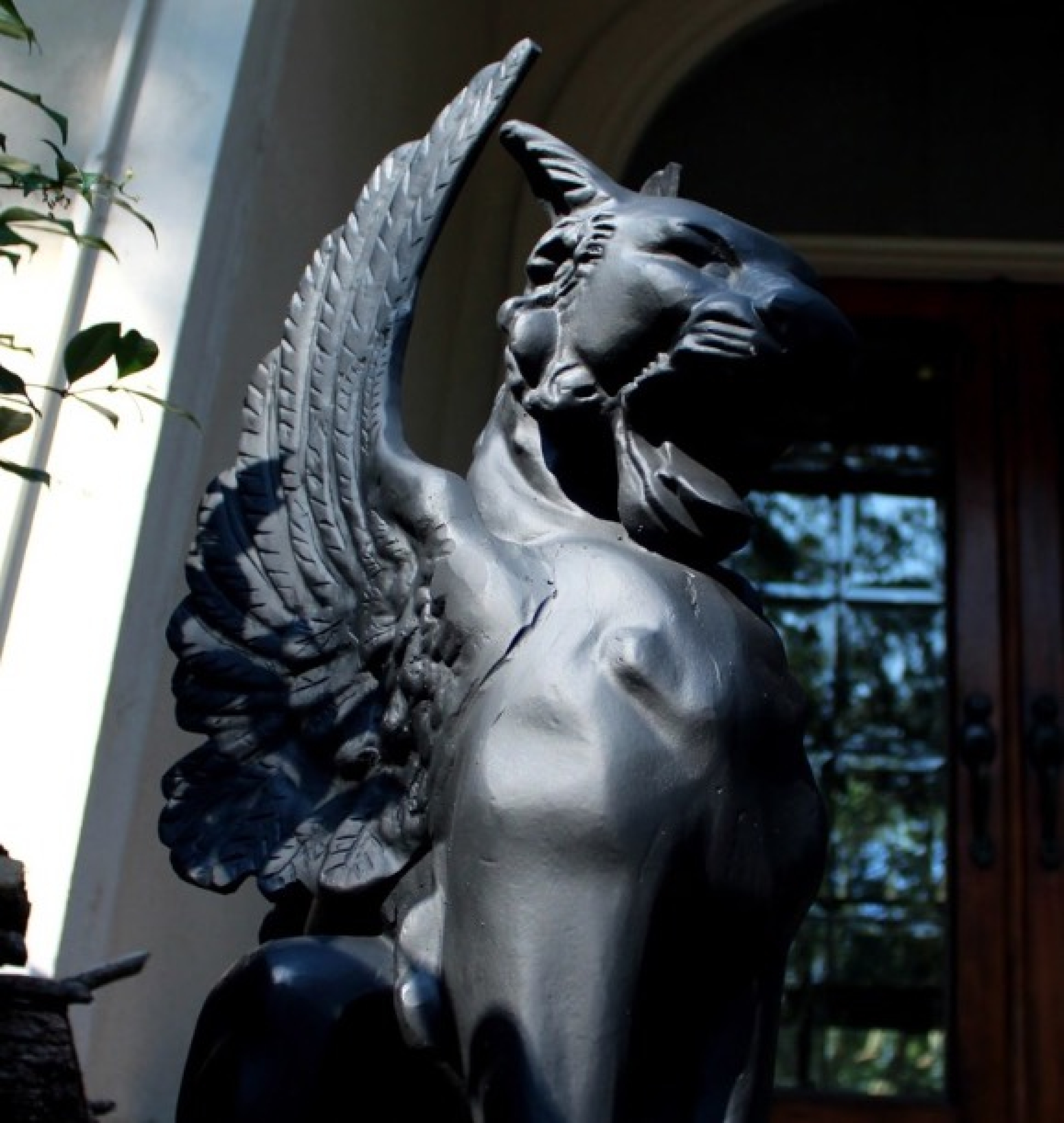 griffin statue