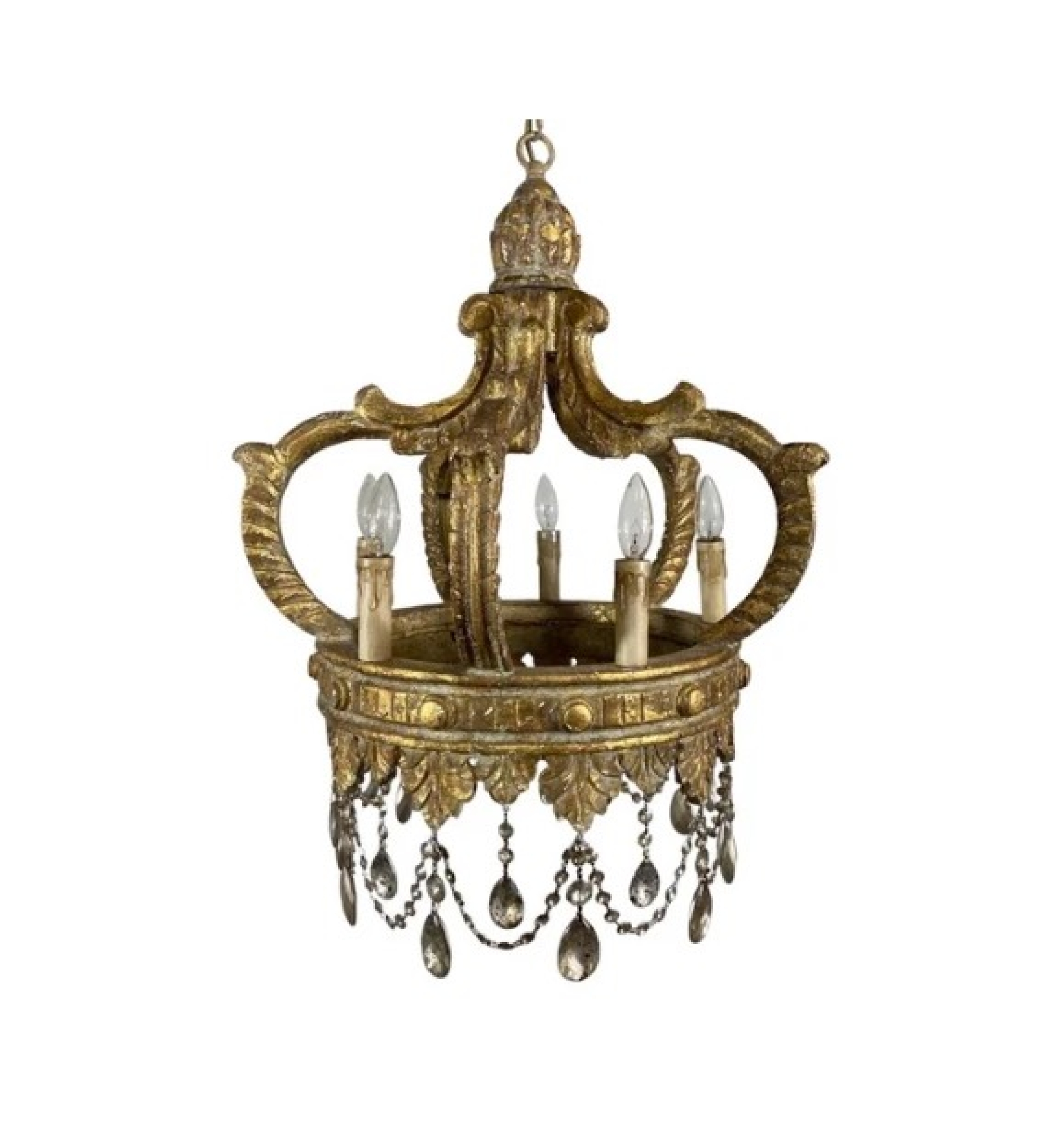 crown chandelier