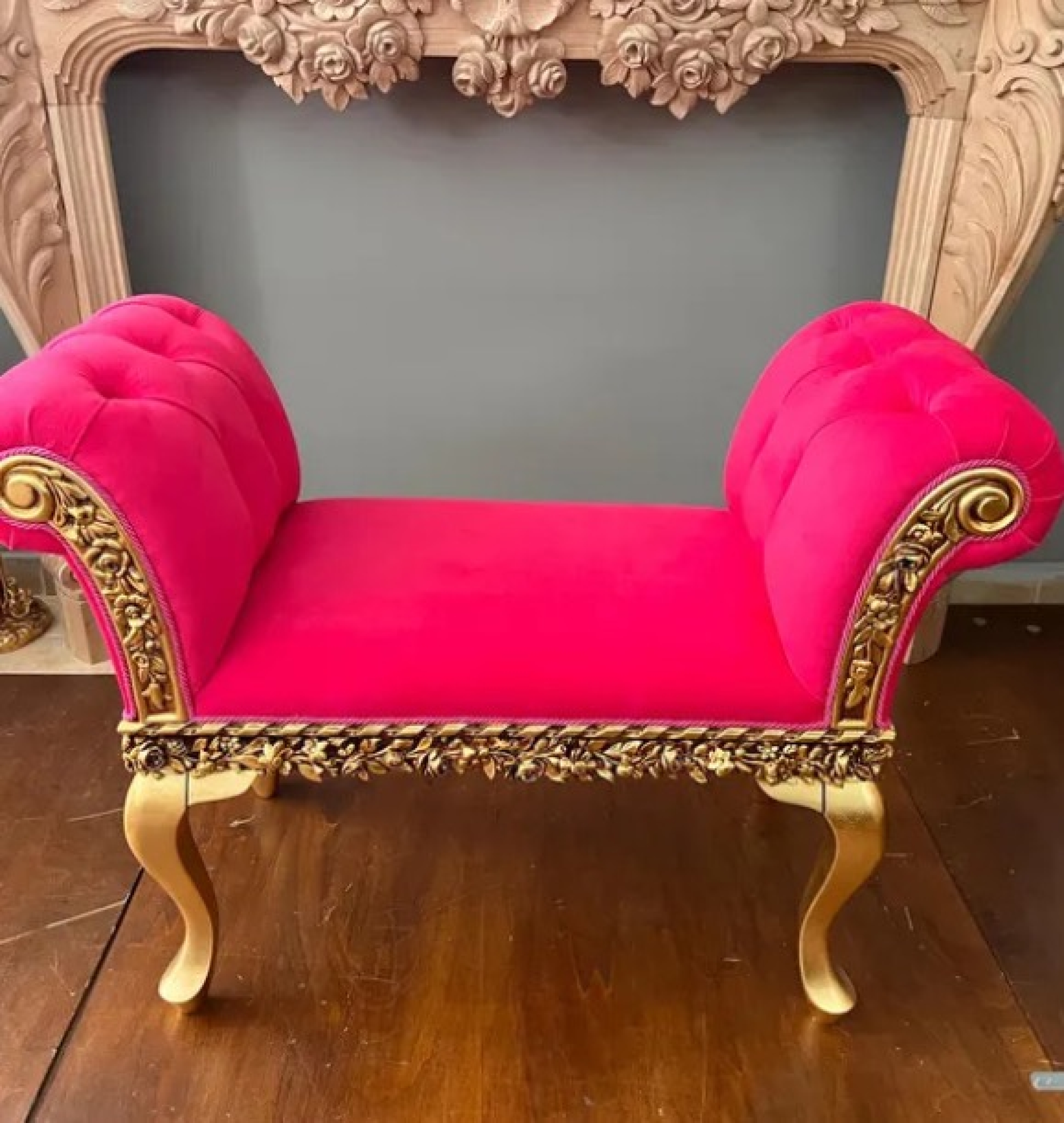 magenta bench
