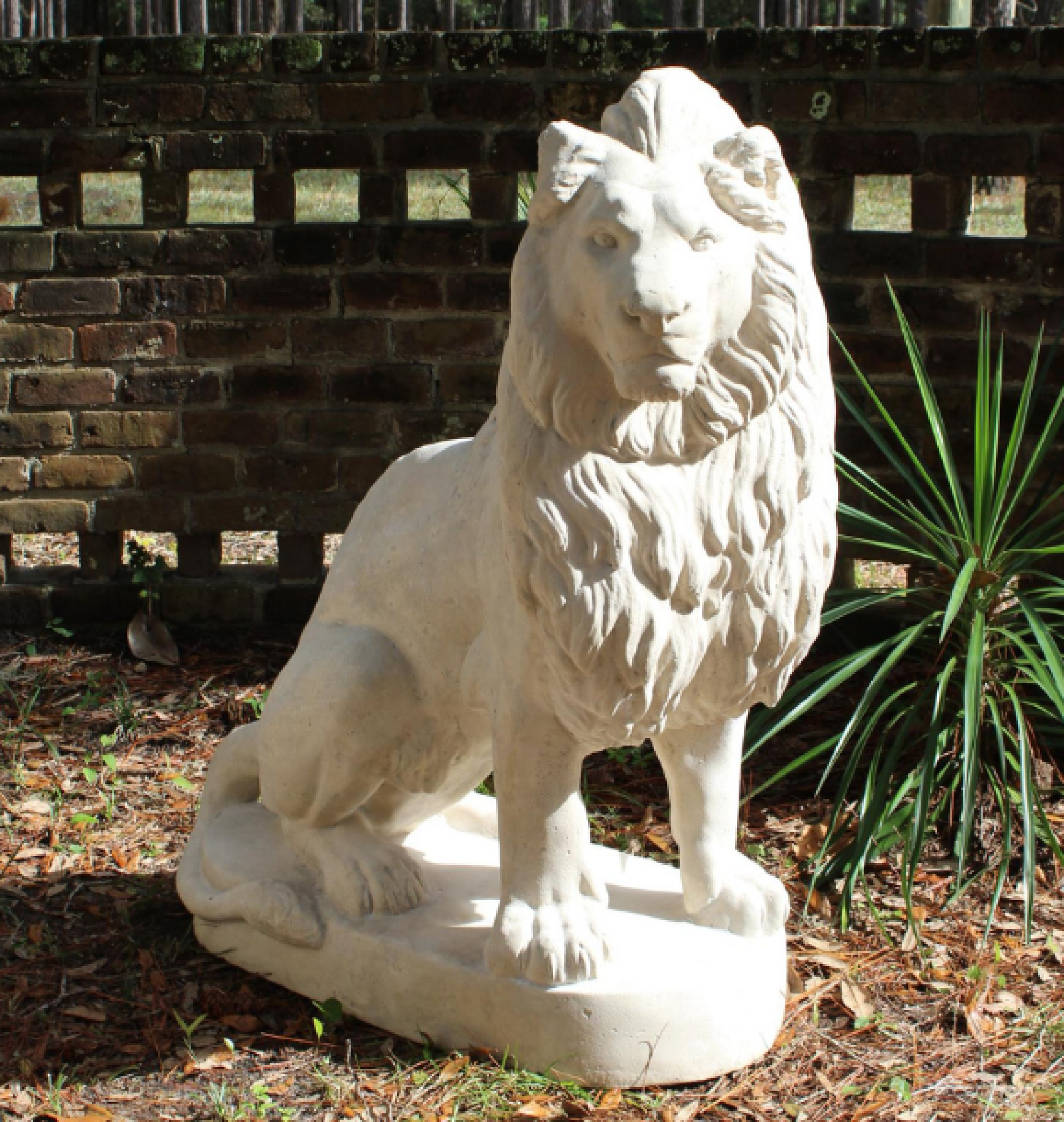 lion statues