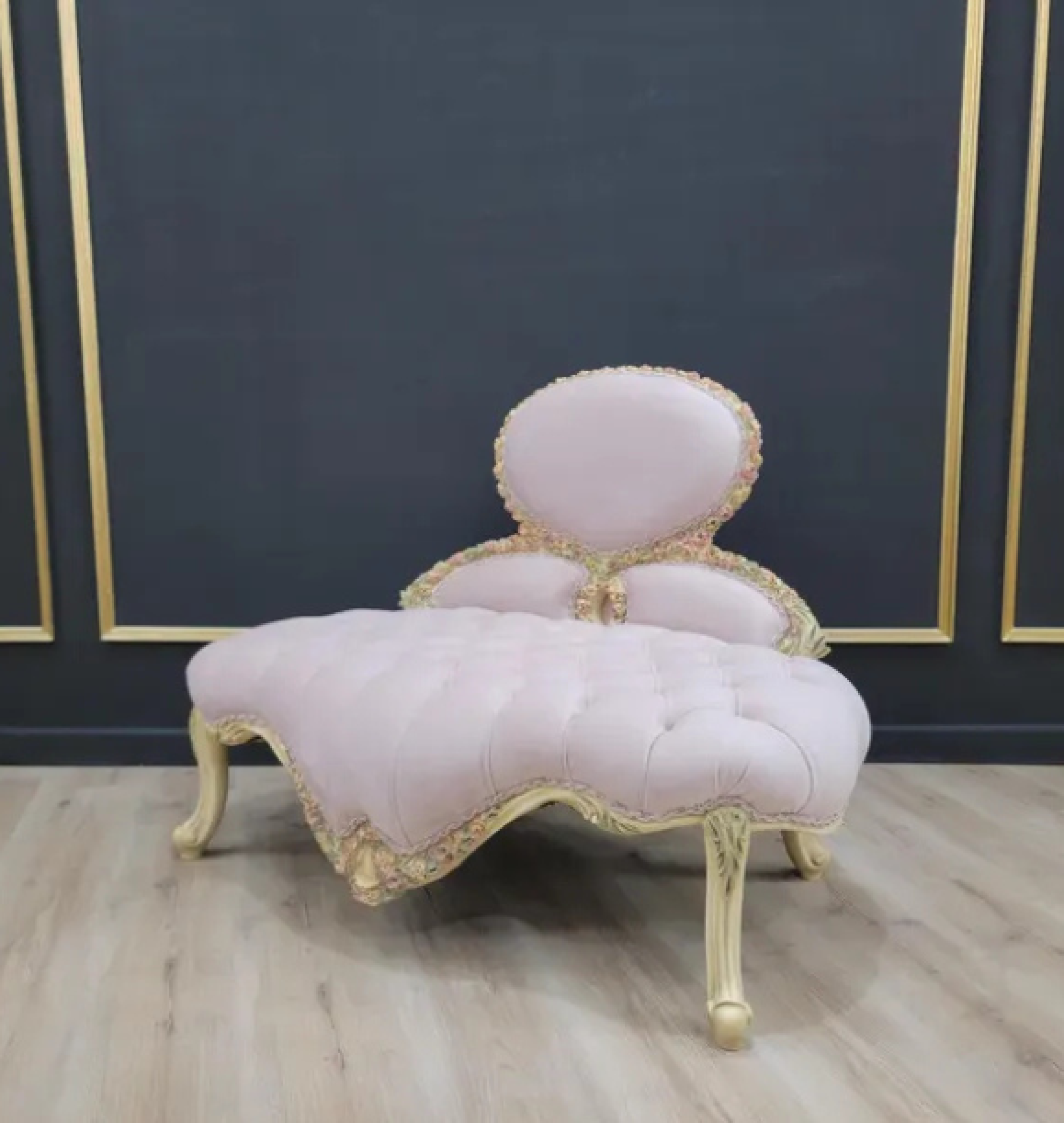 rose settee