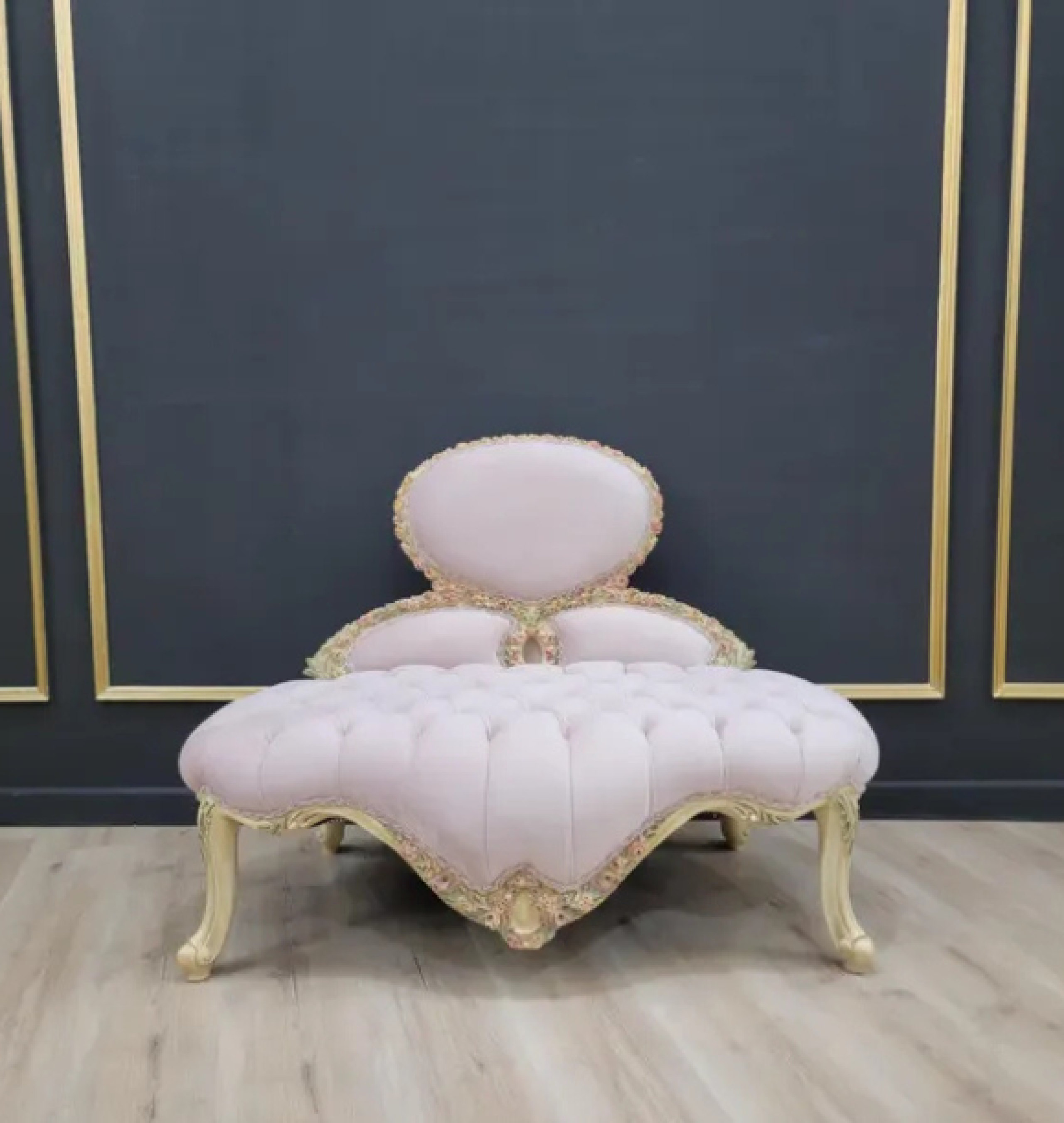 rose settee