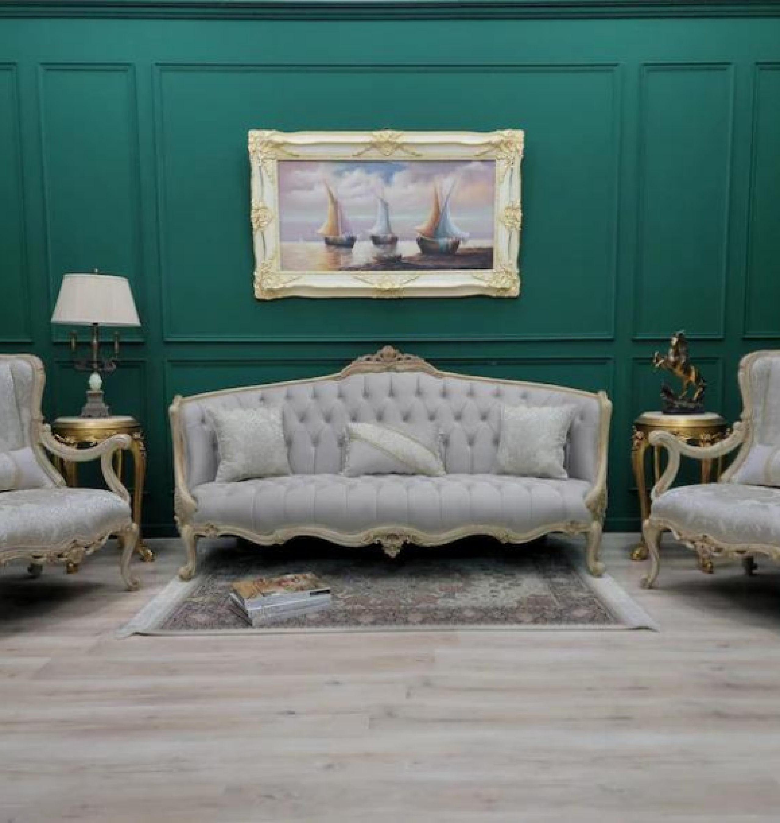 grey  sofa