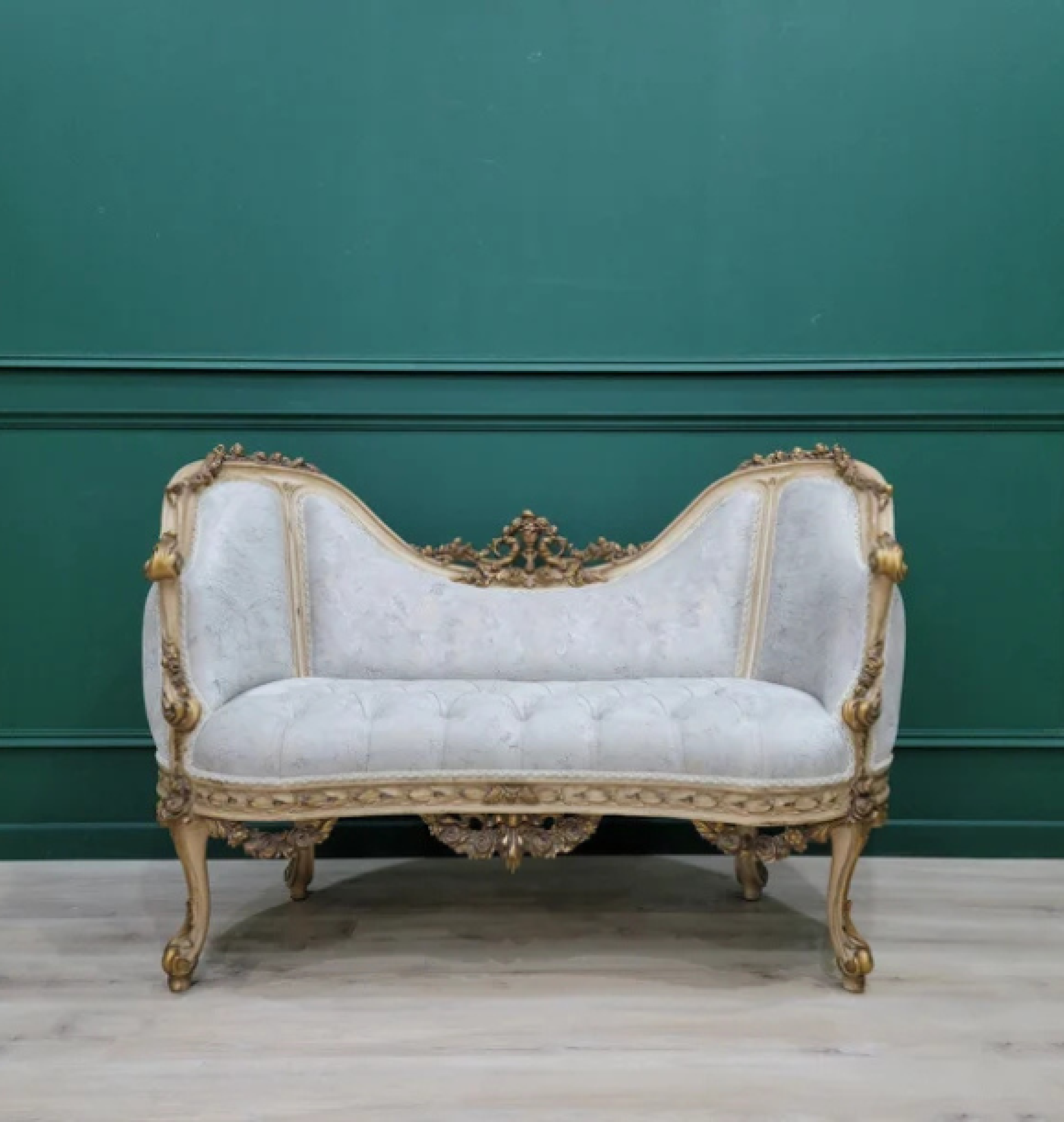 beige bench