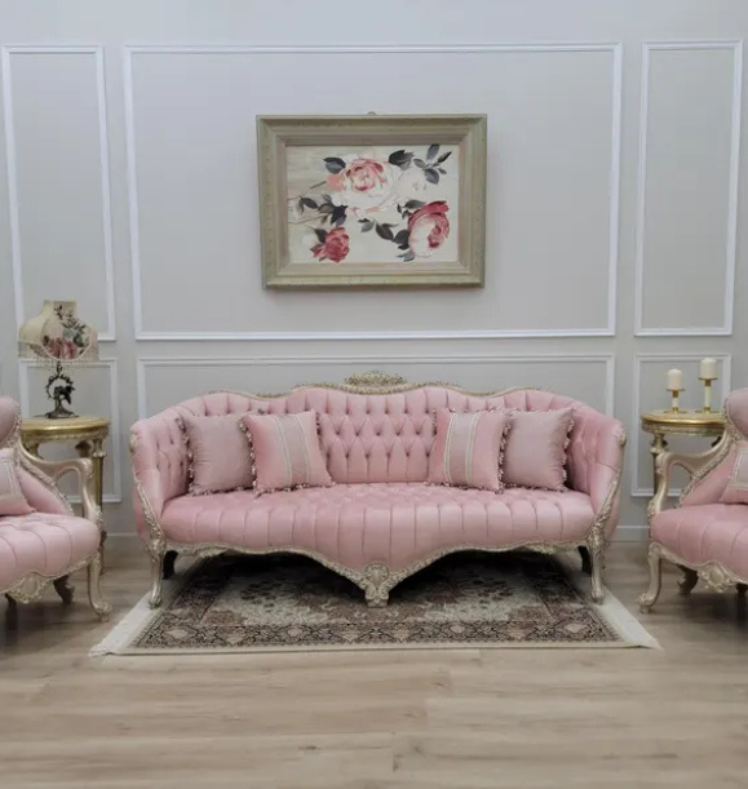 rose sofa