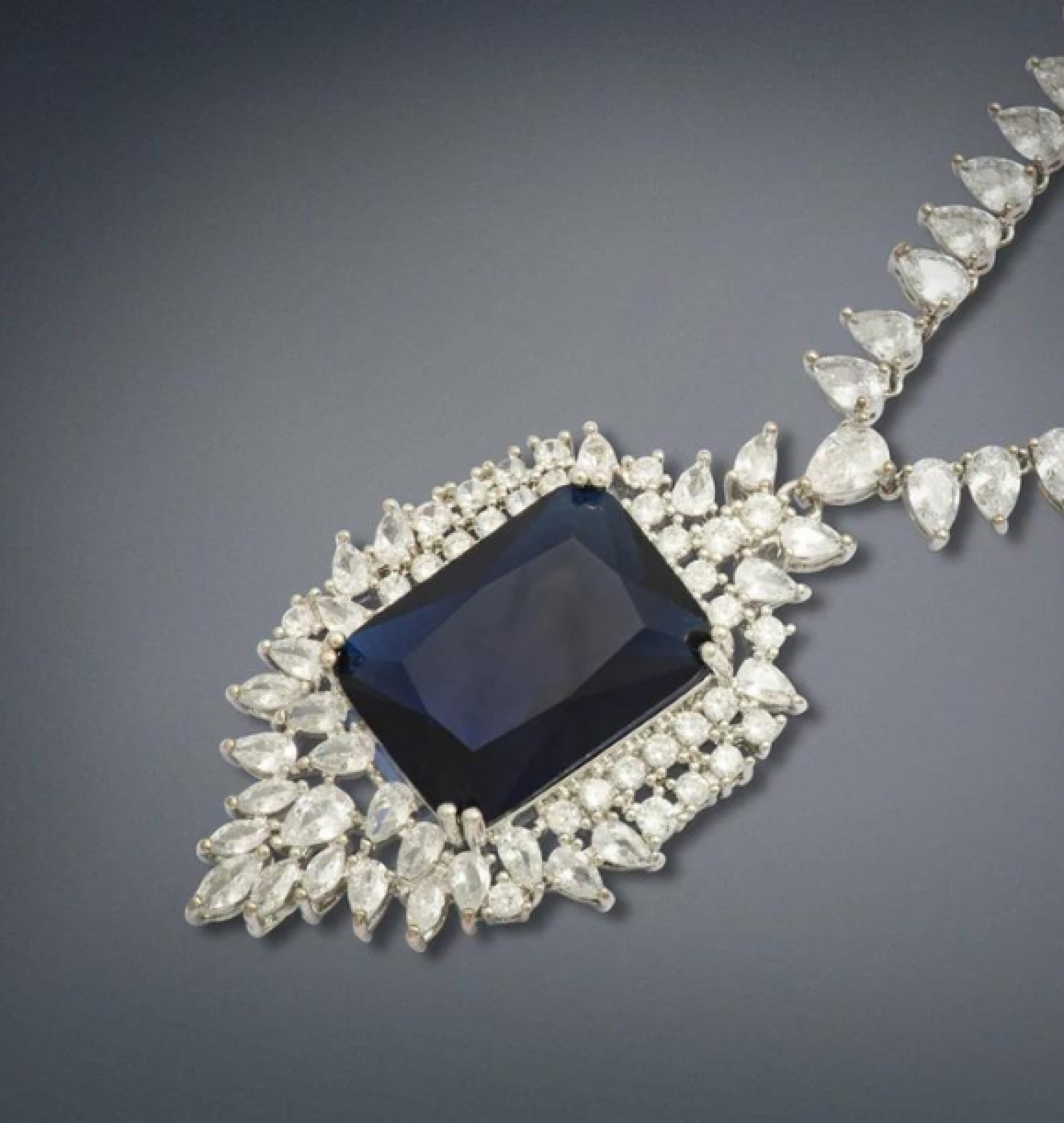 sapphire necklace