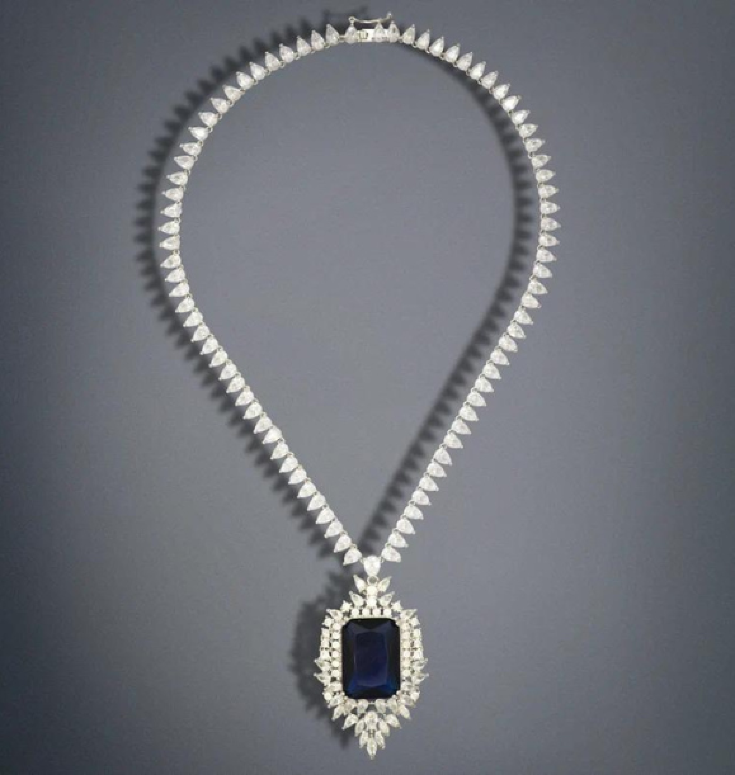 sapphire necklace