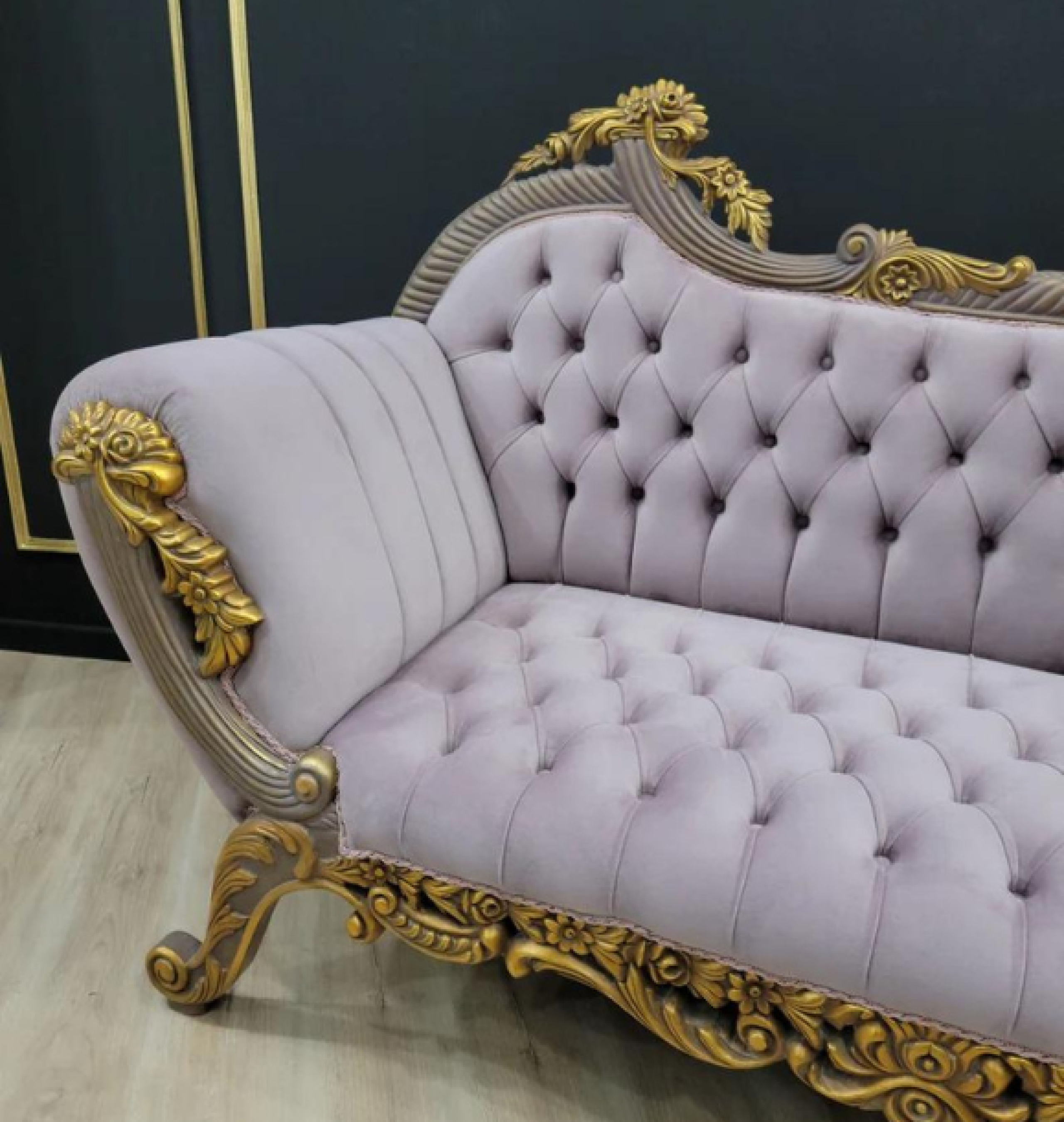 lavender  chaise