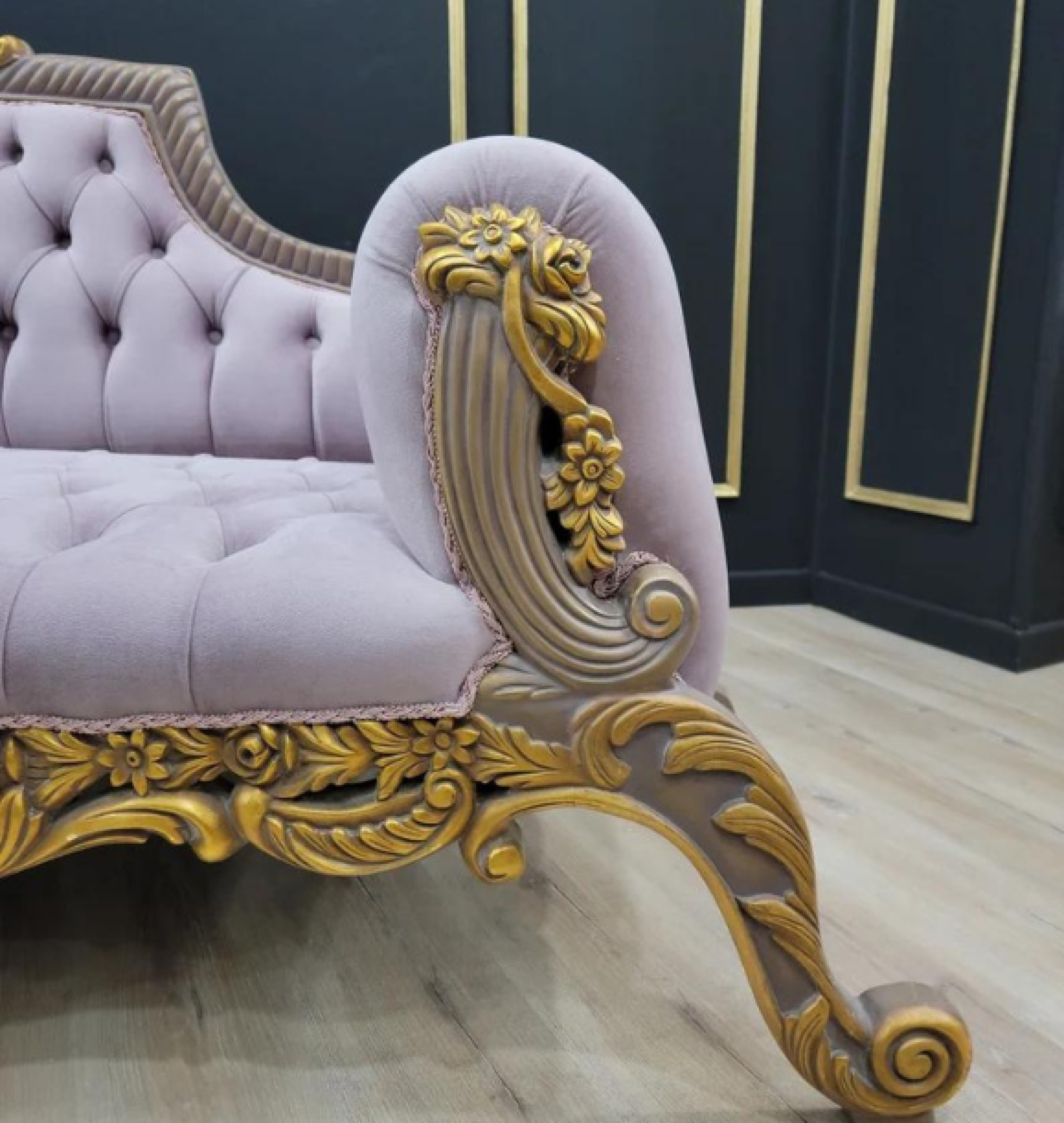 lavender  chaise