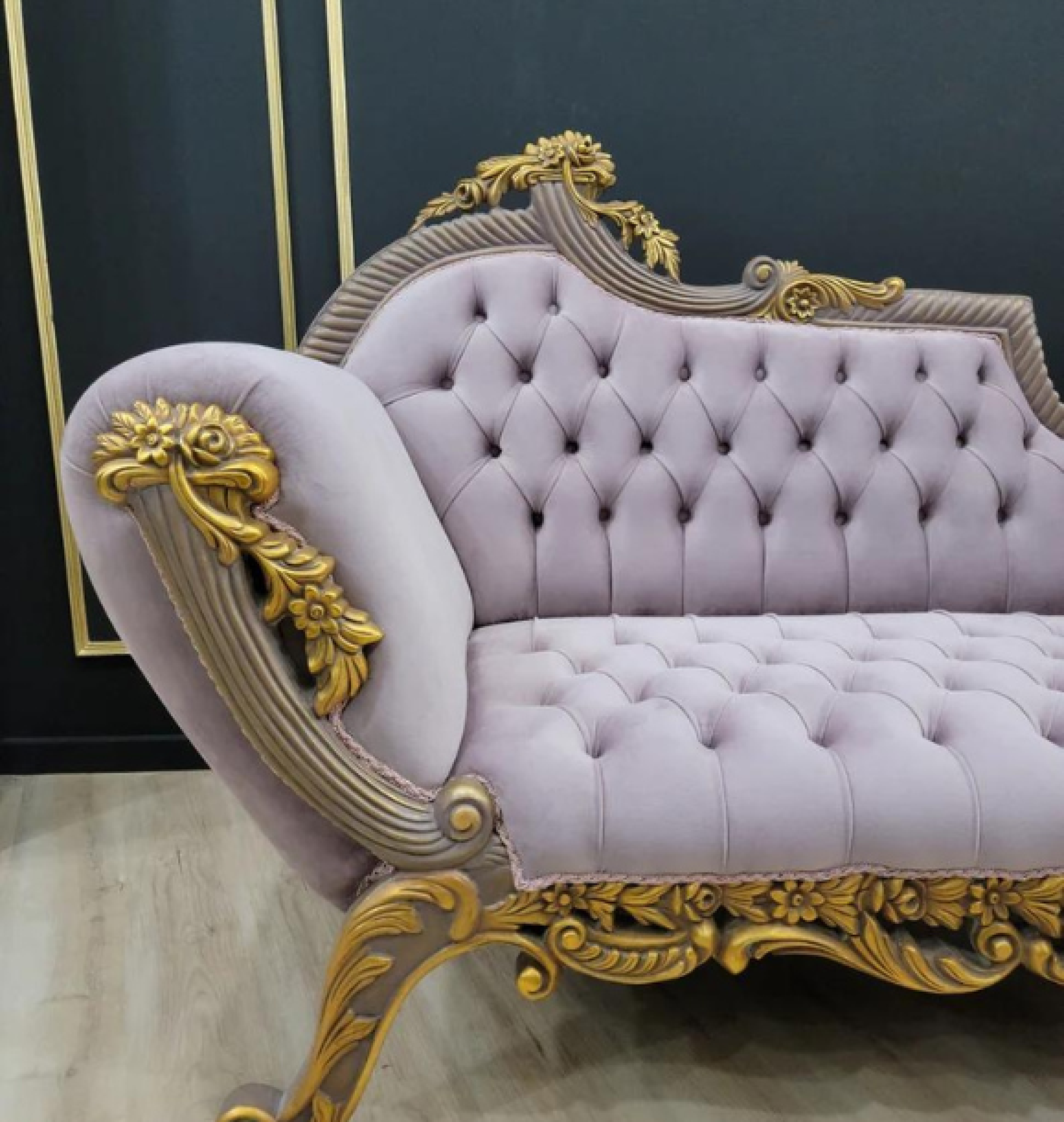 lavender  chaise