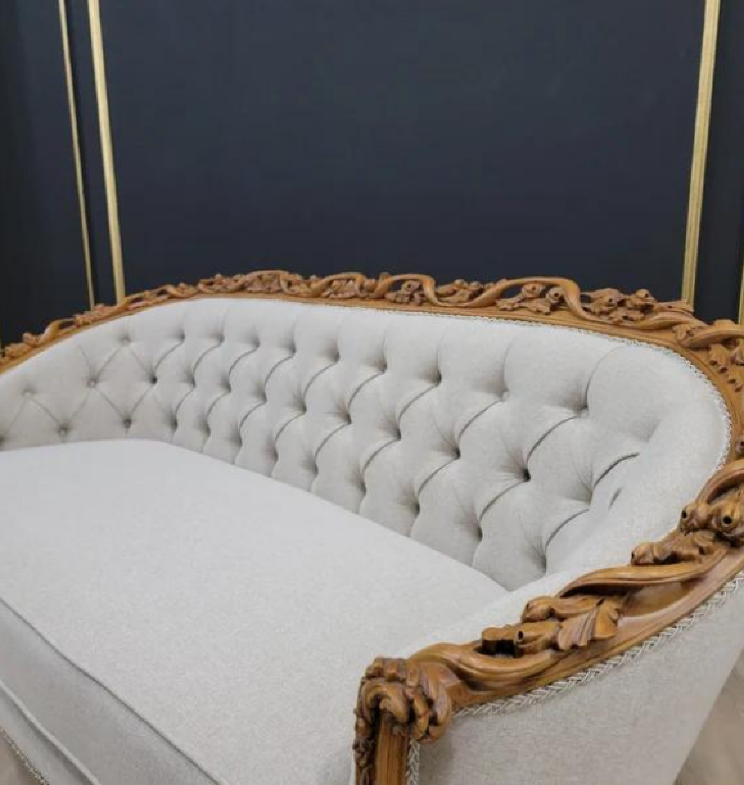 beige sofa