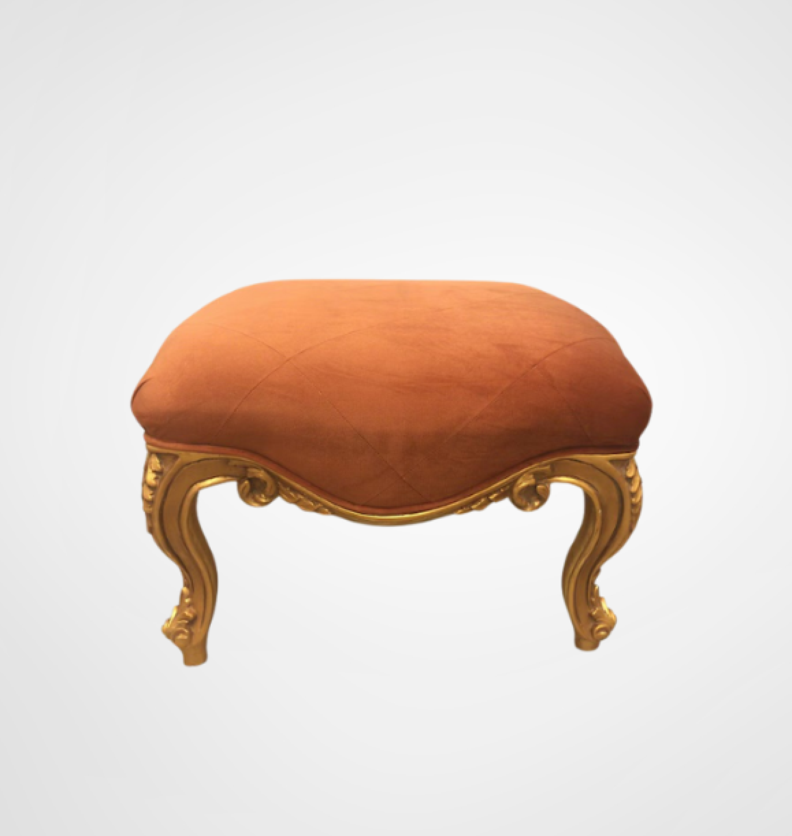 pumpkin ottoman