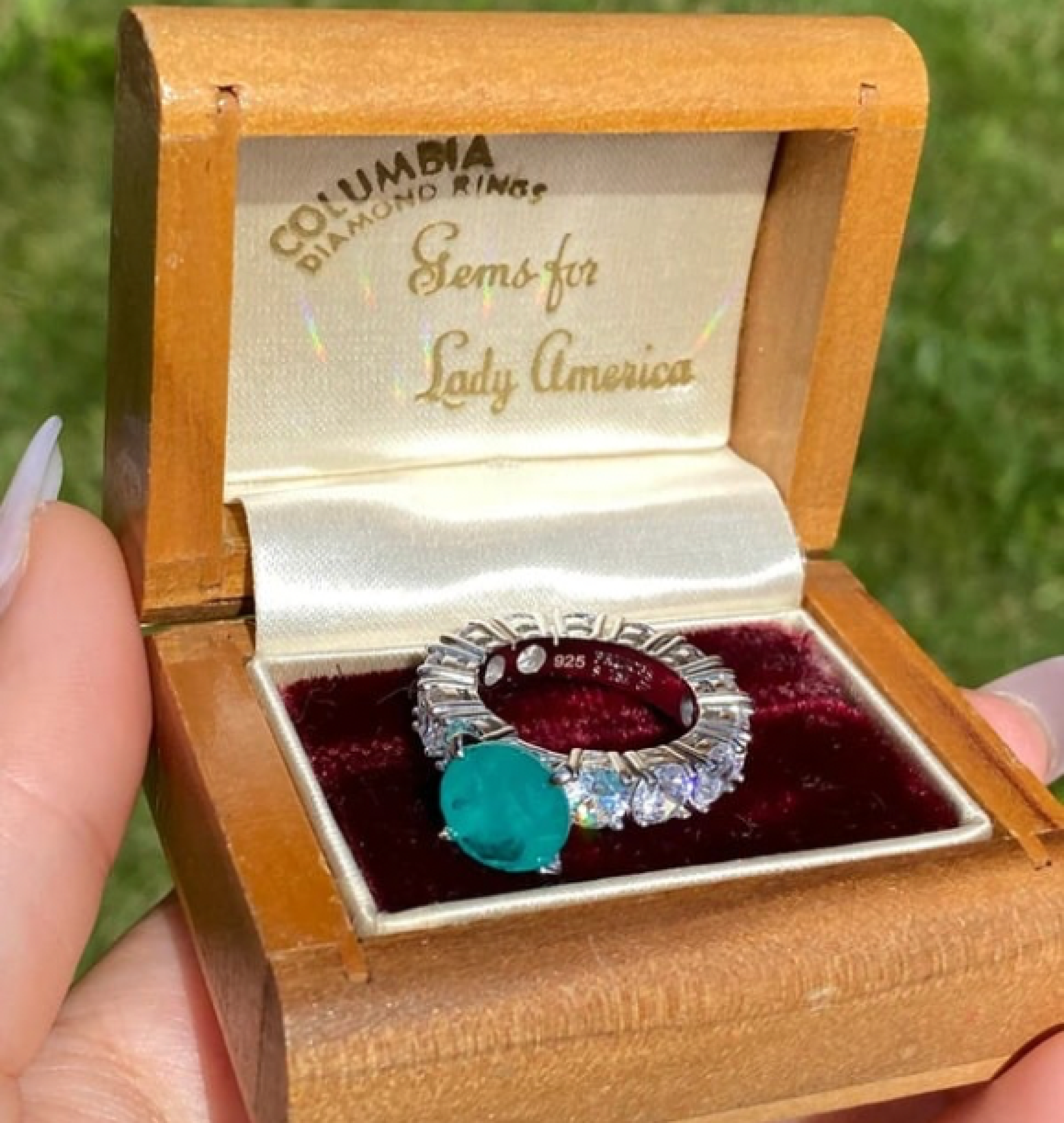emerald ring