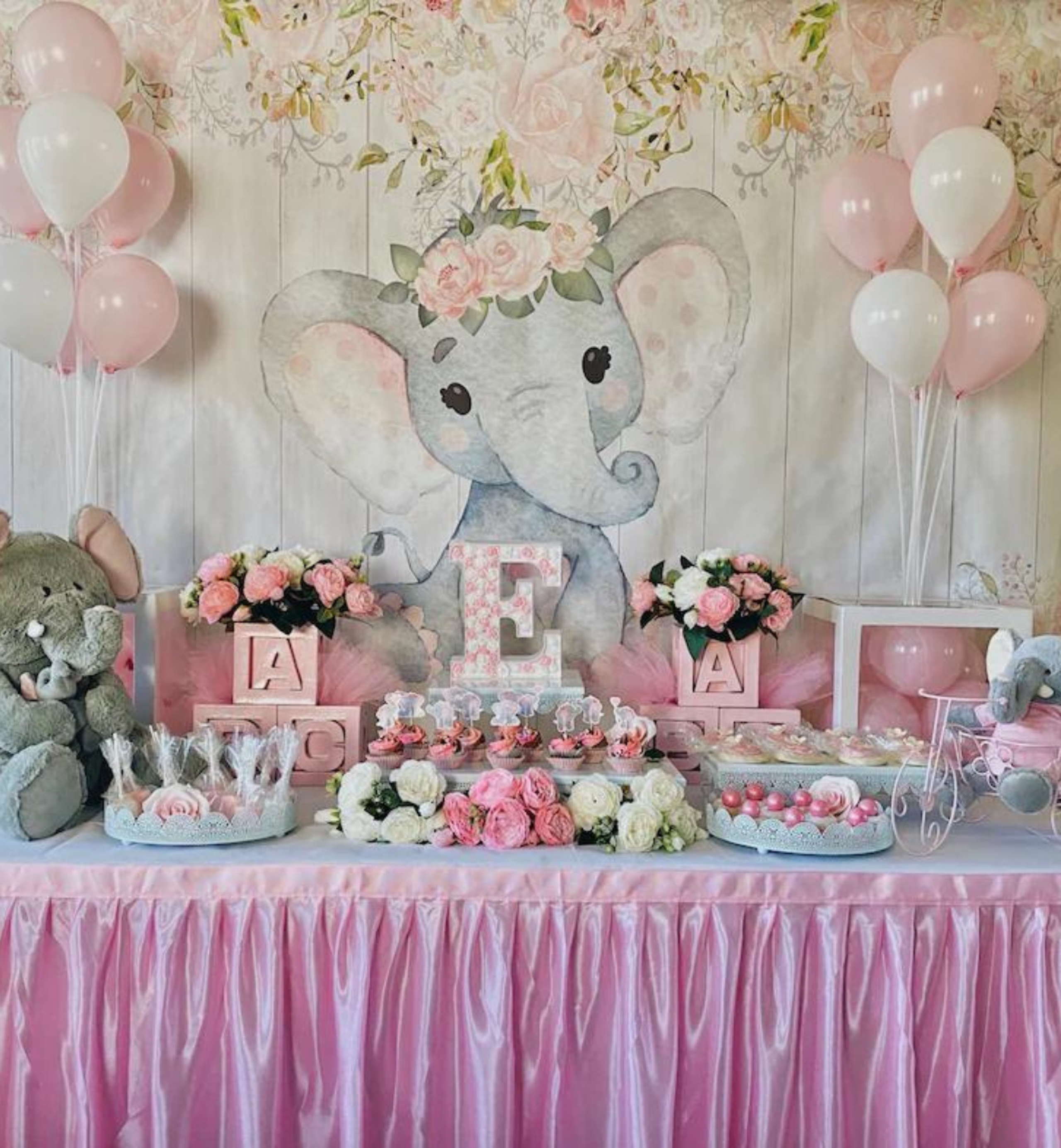elephant shower