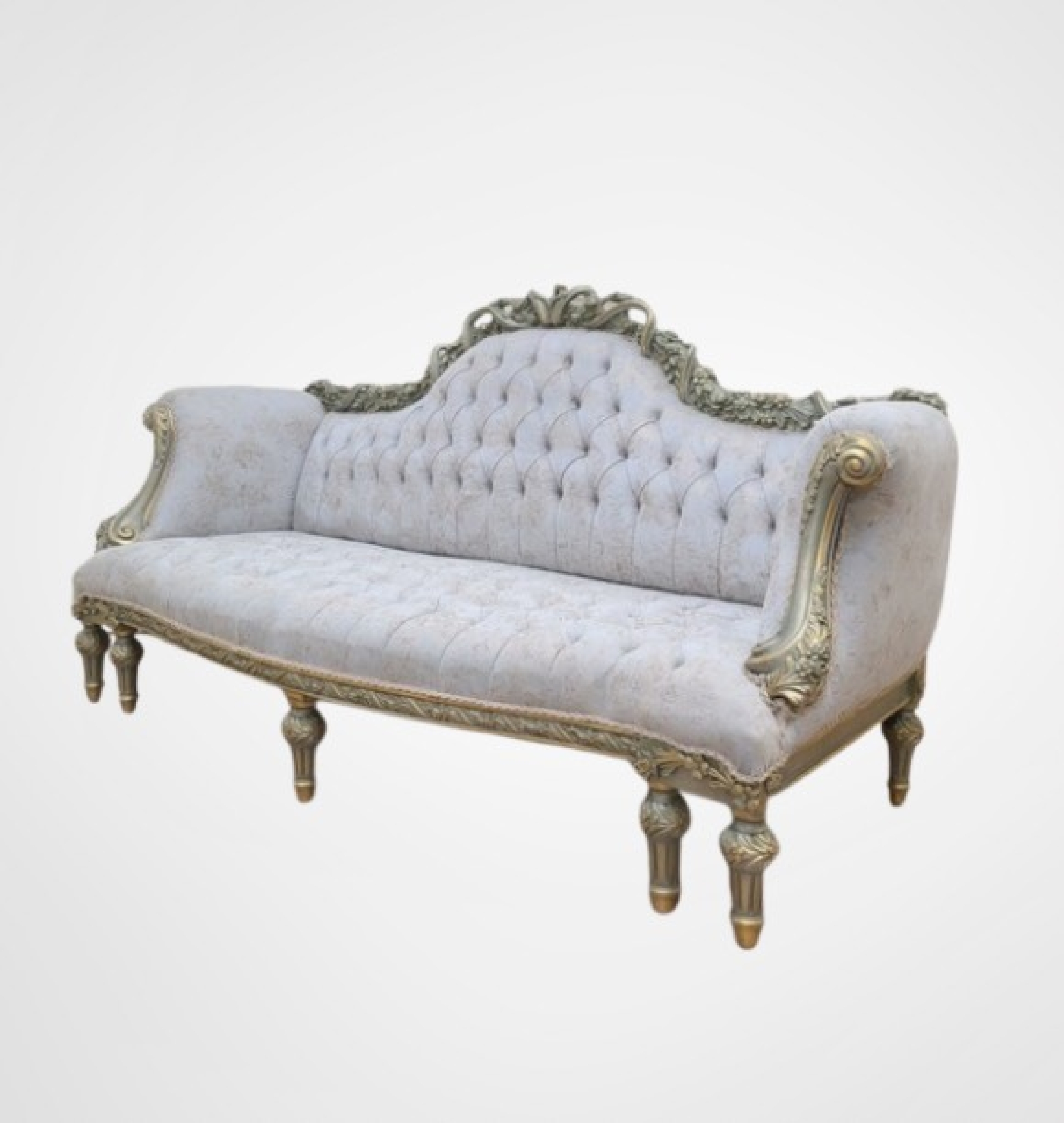 silver  sofa