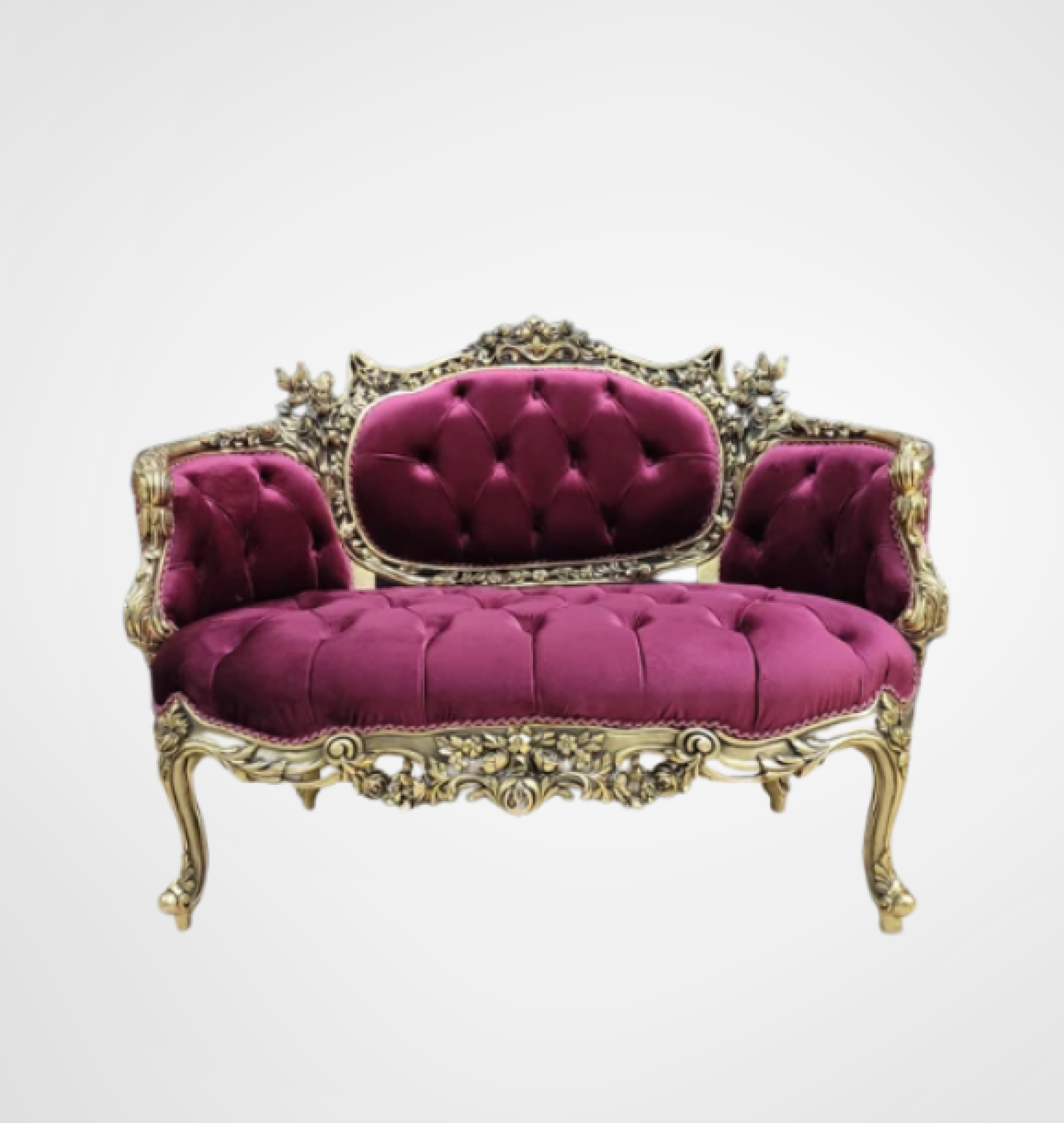 violet  settee