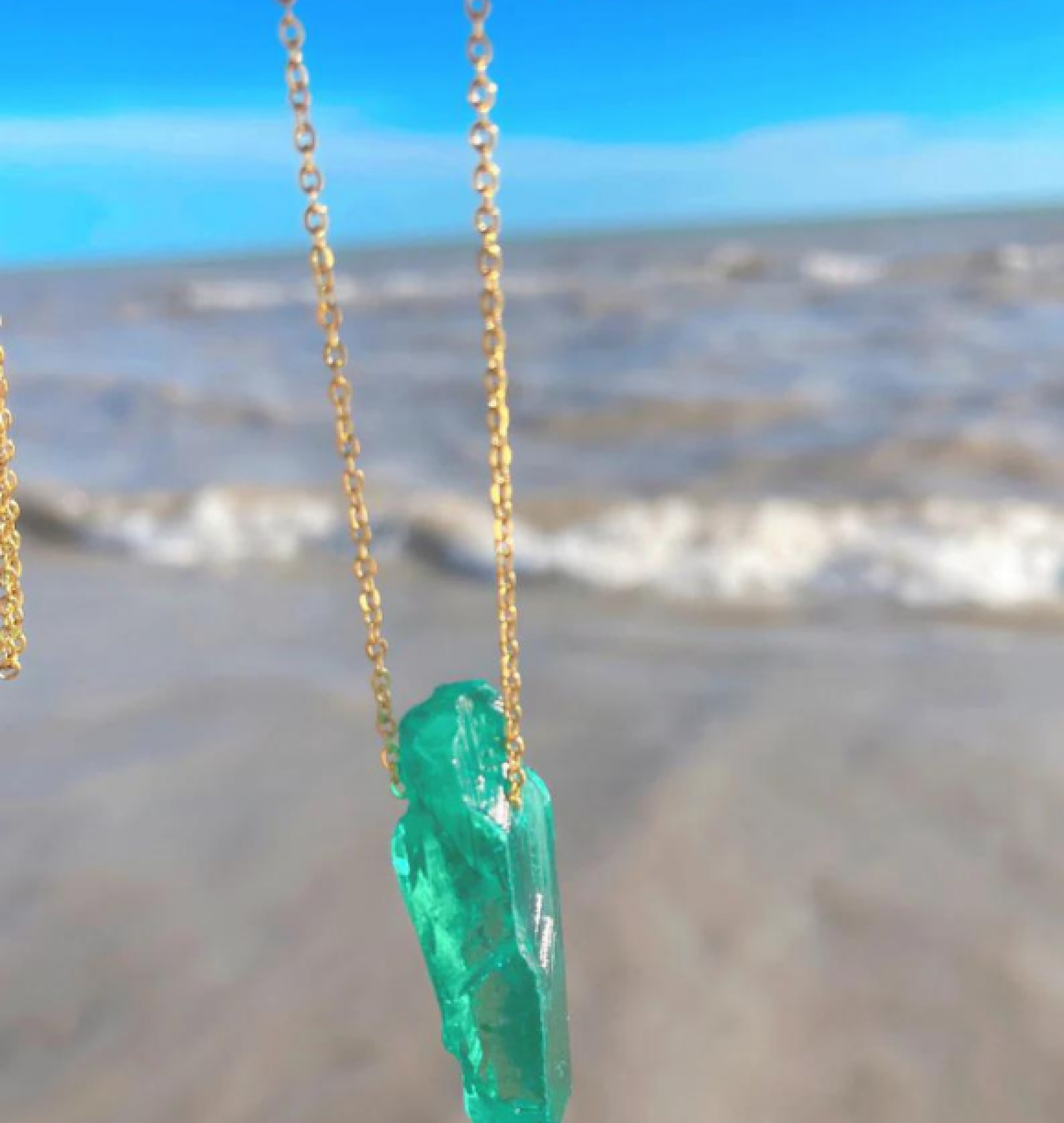 emerald necklace