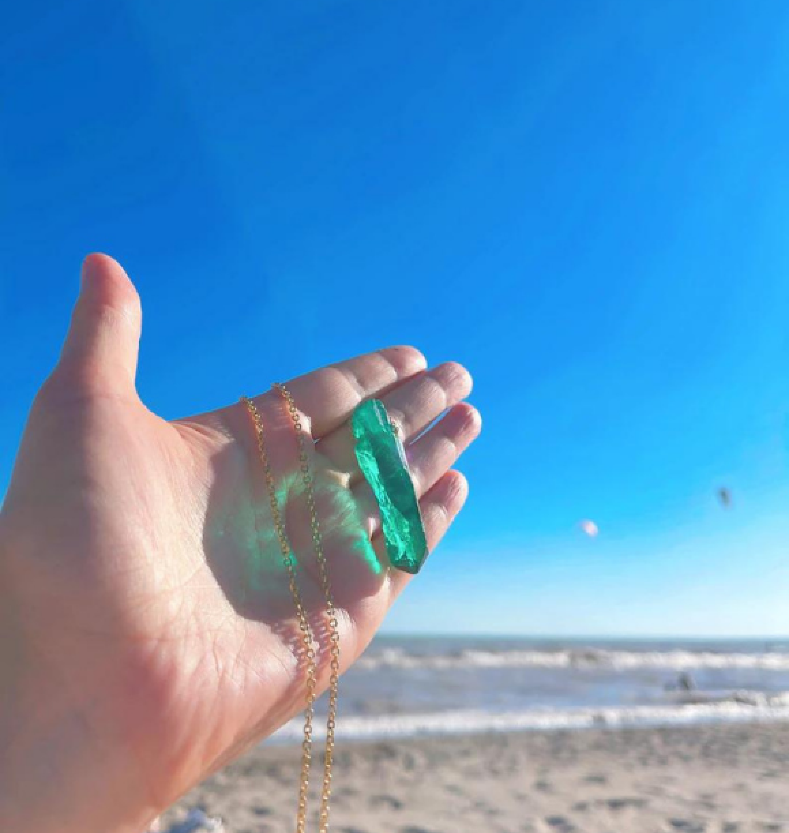 emerald necklace