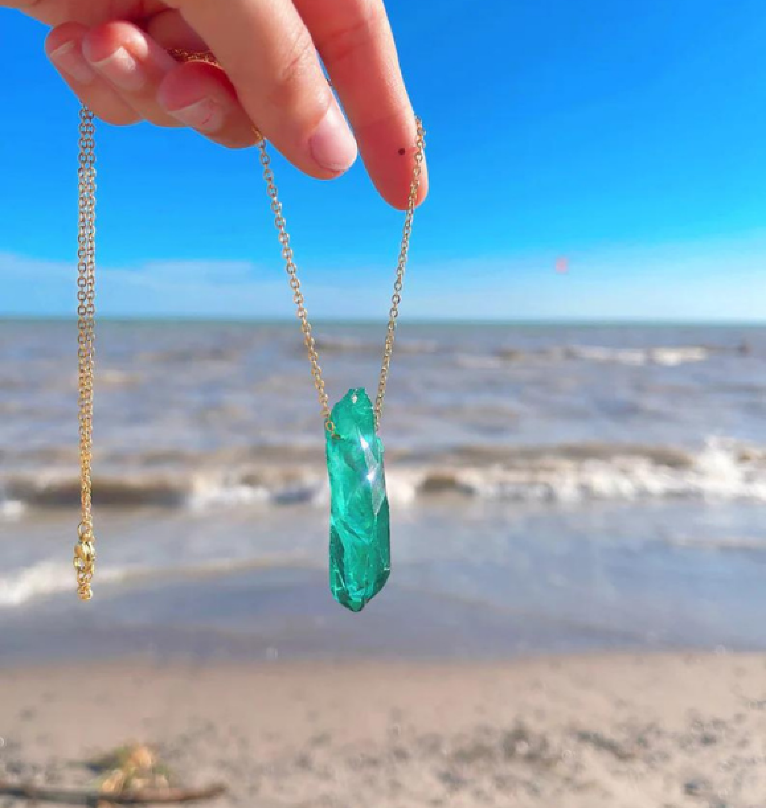 emerald necklace