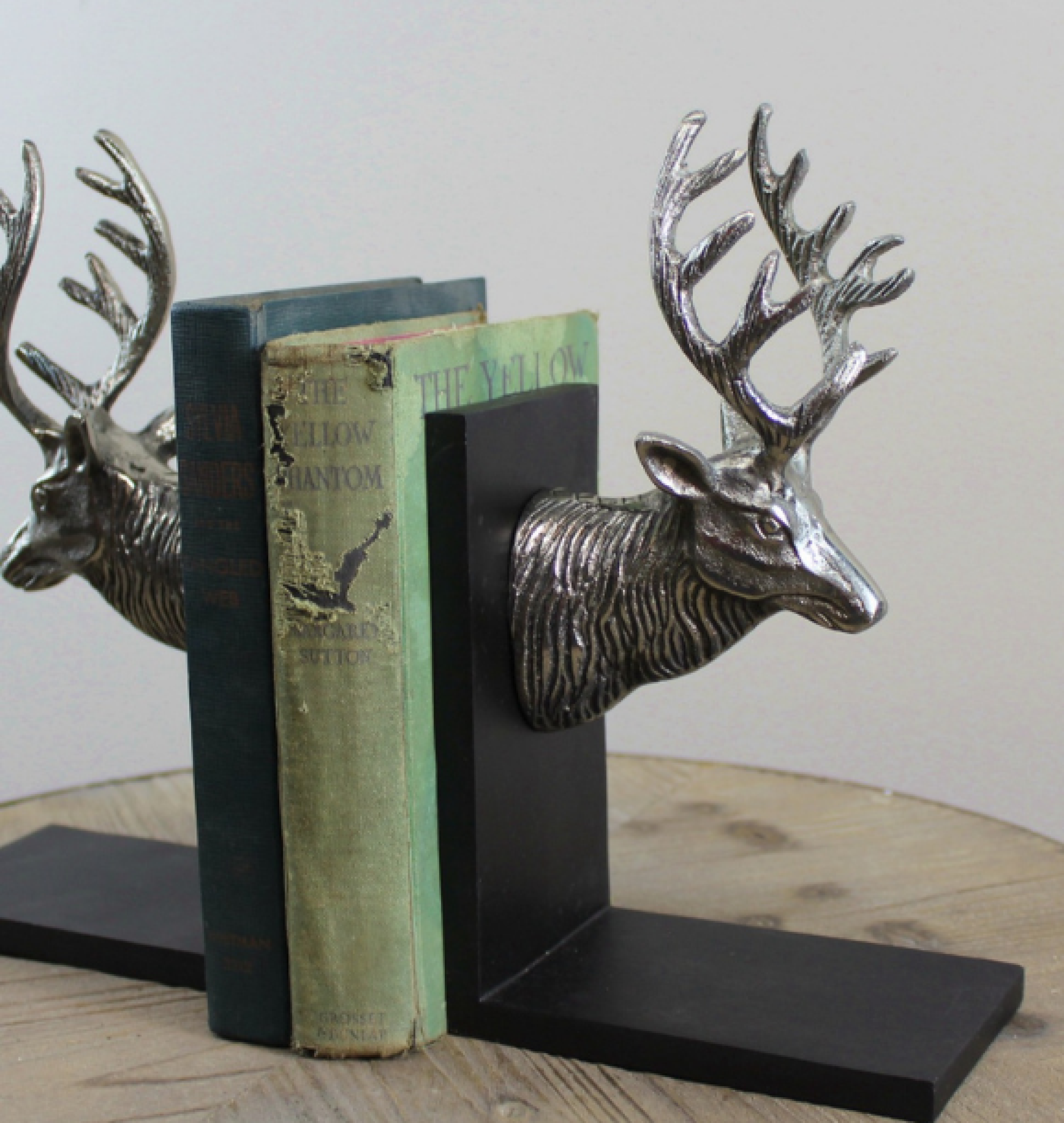 rustic book ends