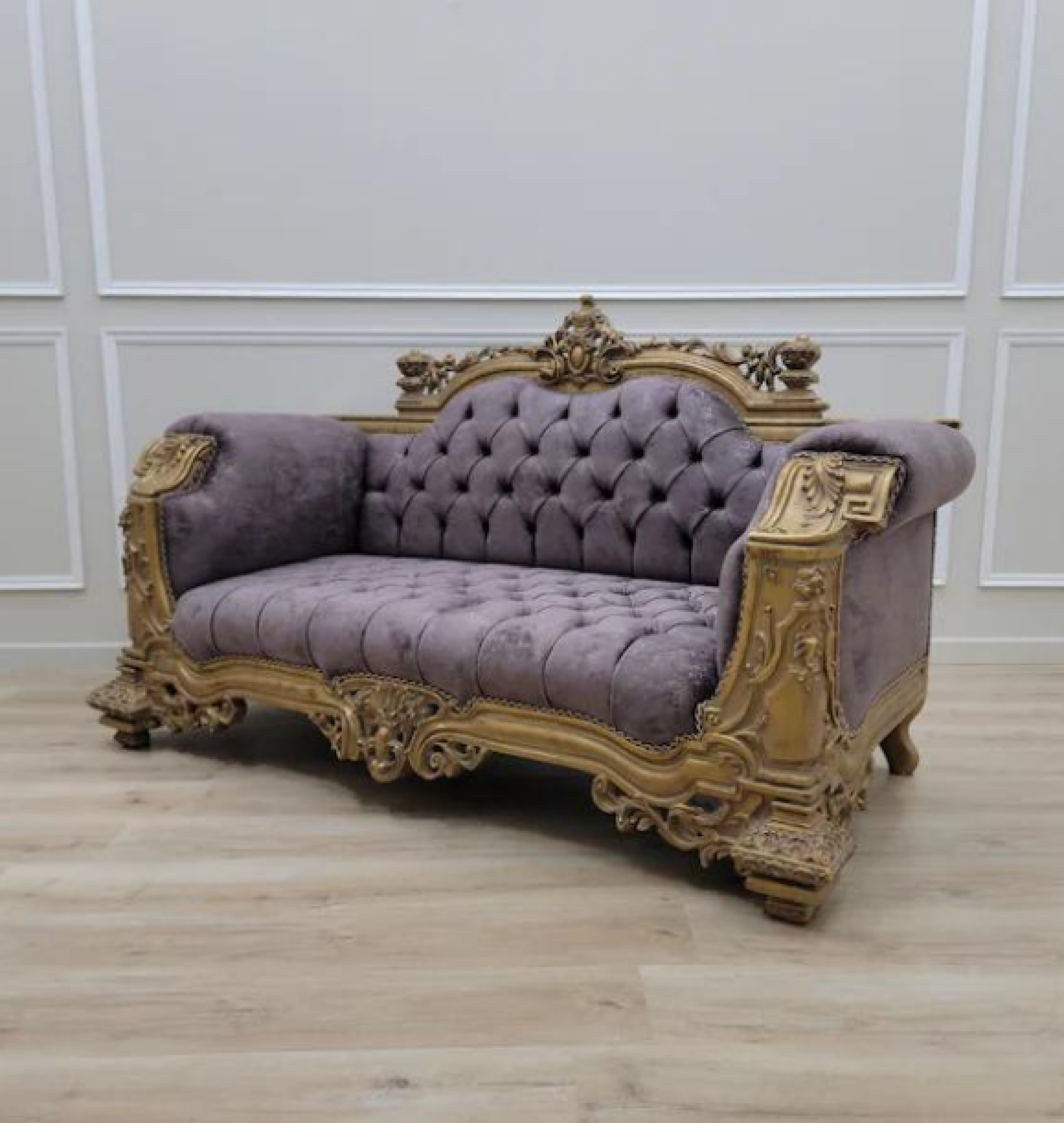 lilac sofa