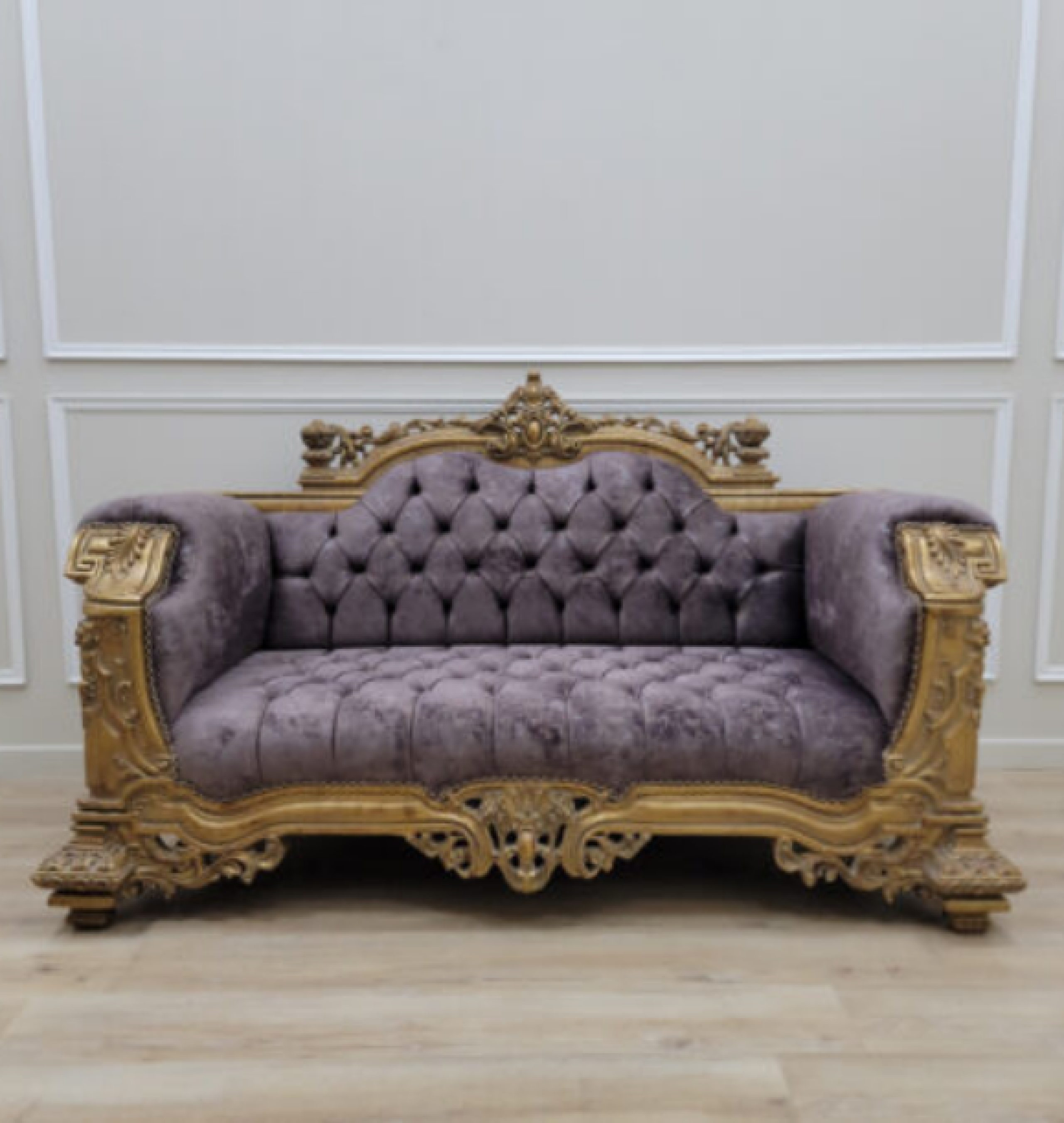 lilac sofa