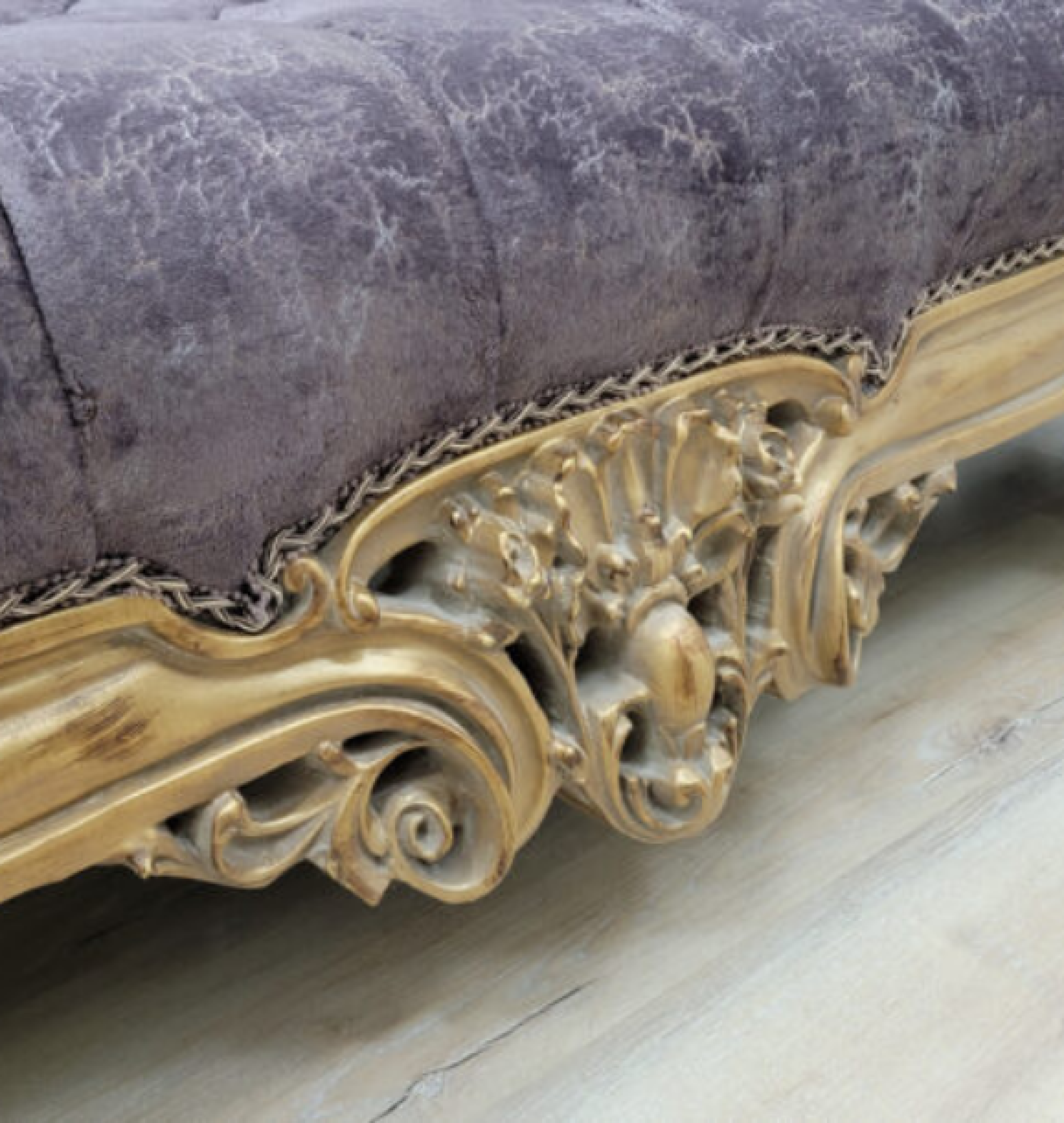 lilac sofa