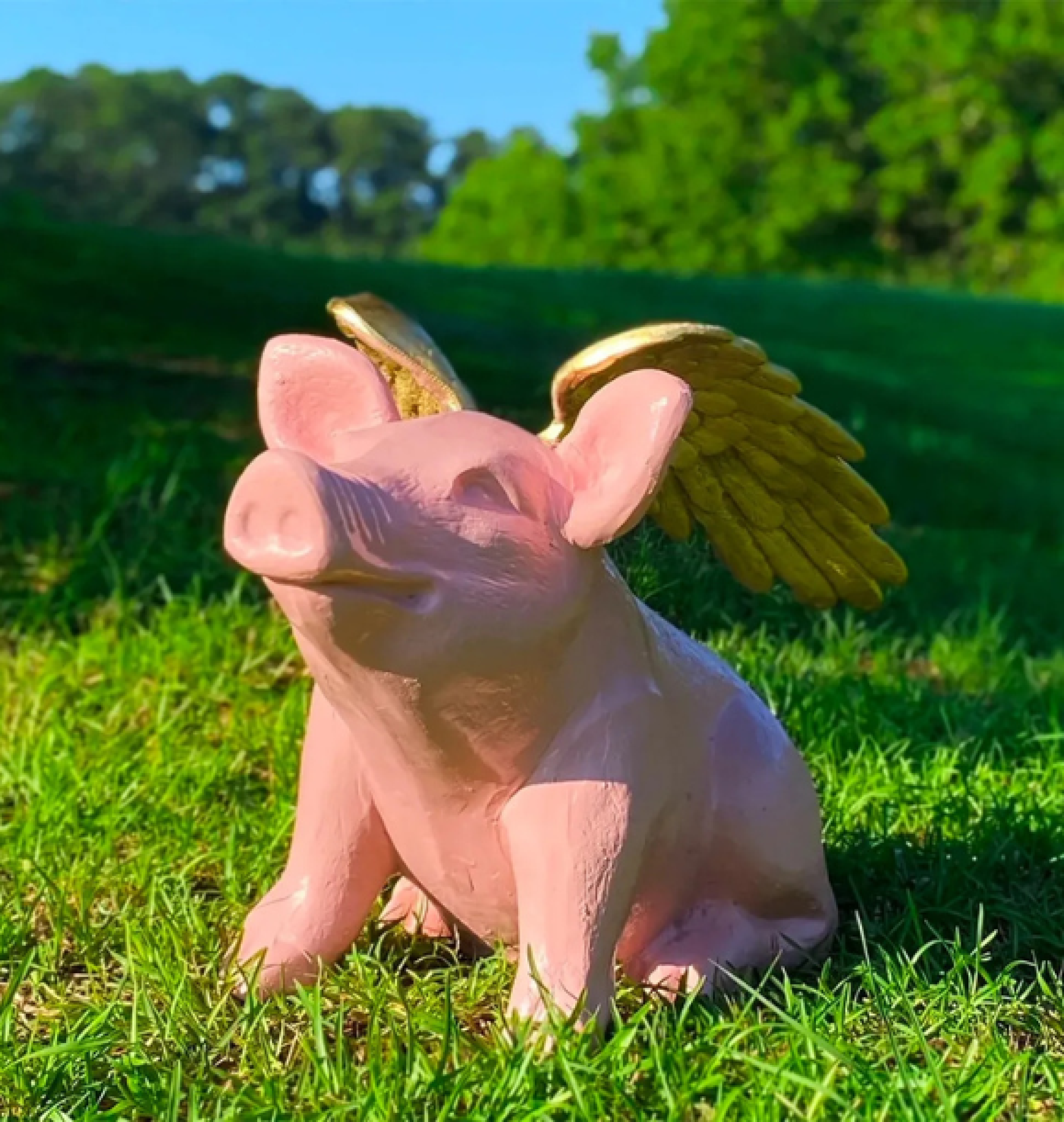 pig sculpture