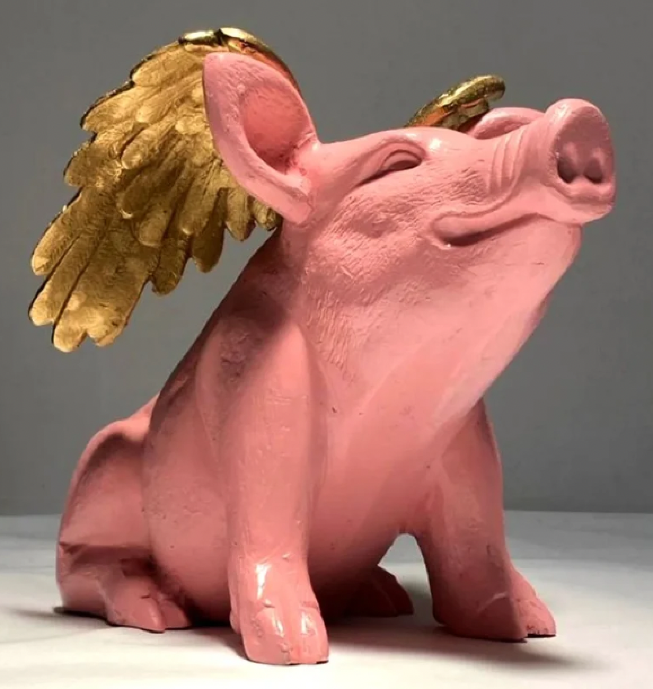 pig sculpture