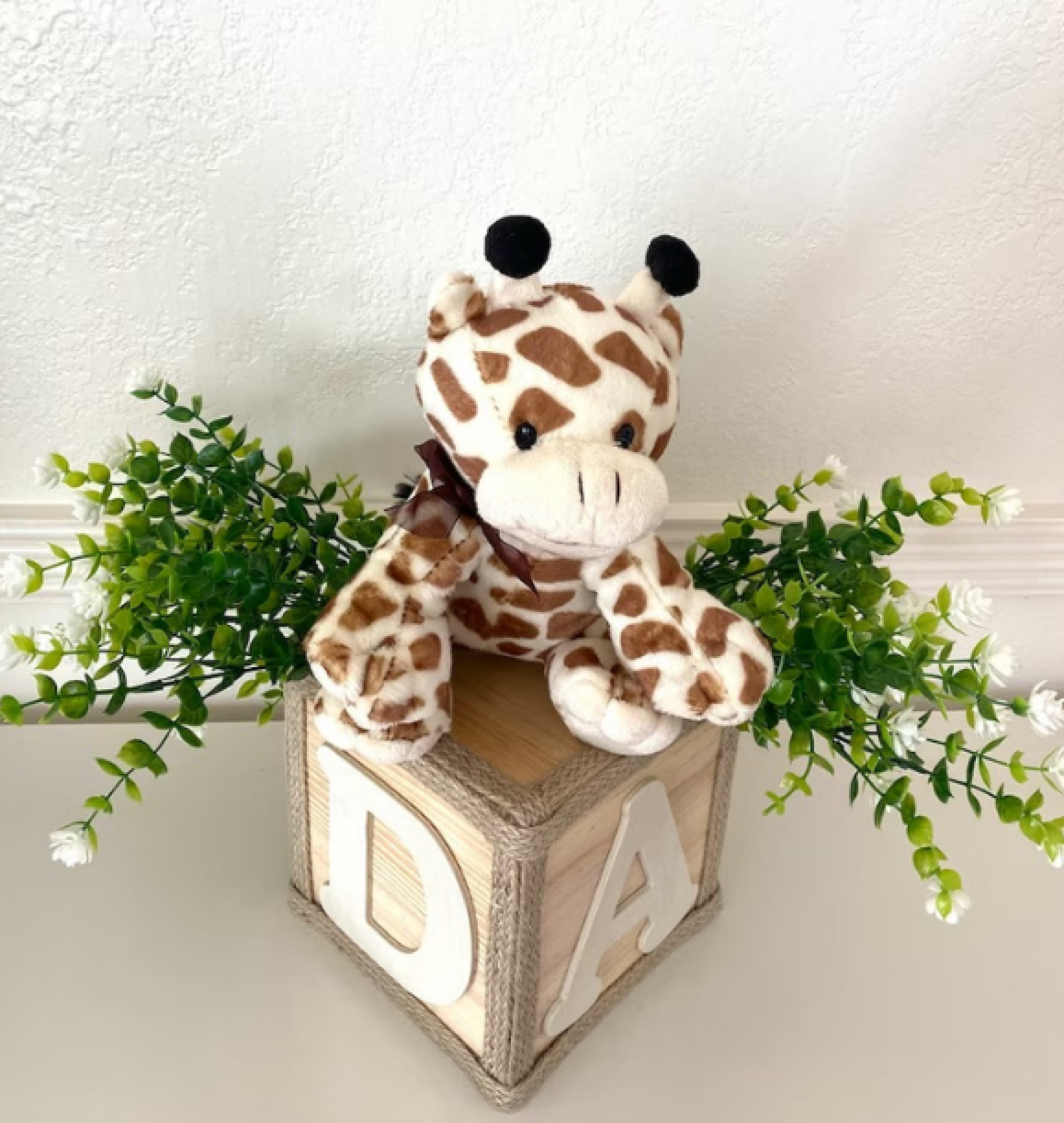 giraffe abc block