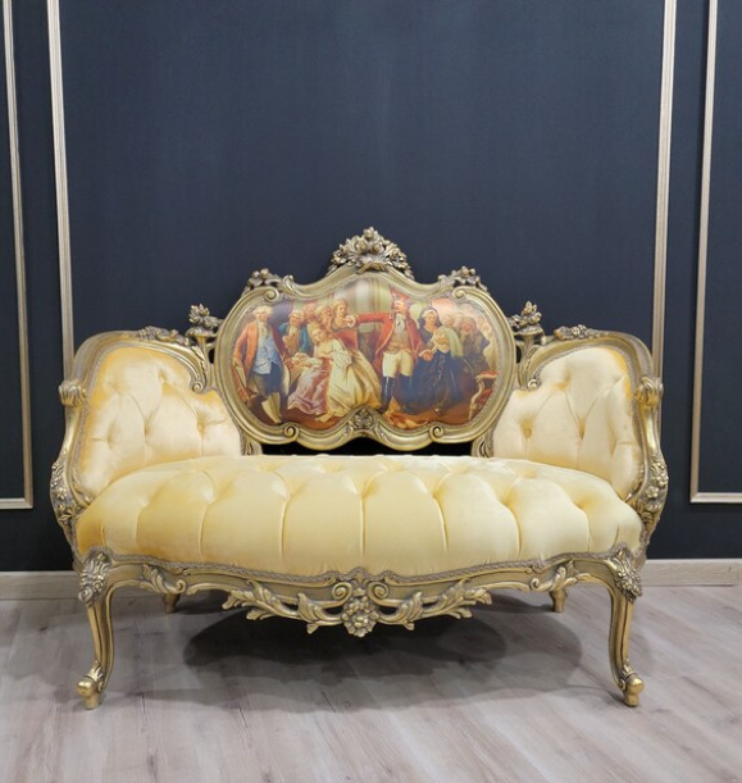 citrine settee