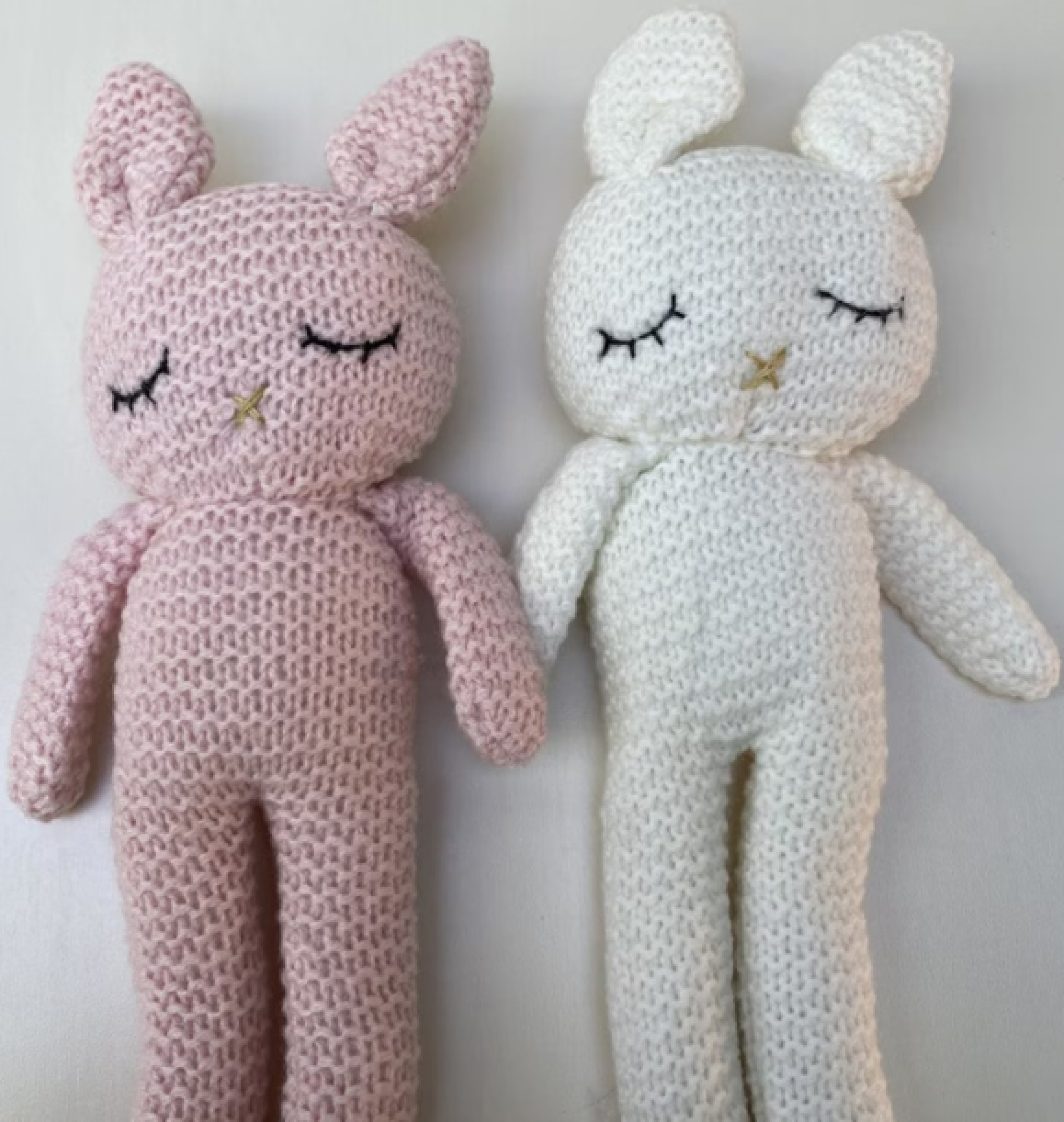 crocheted rabbit