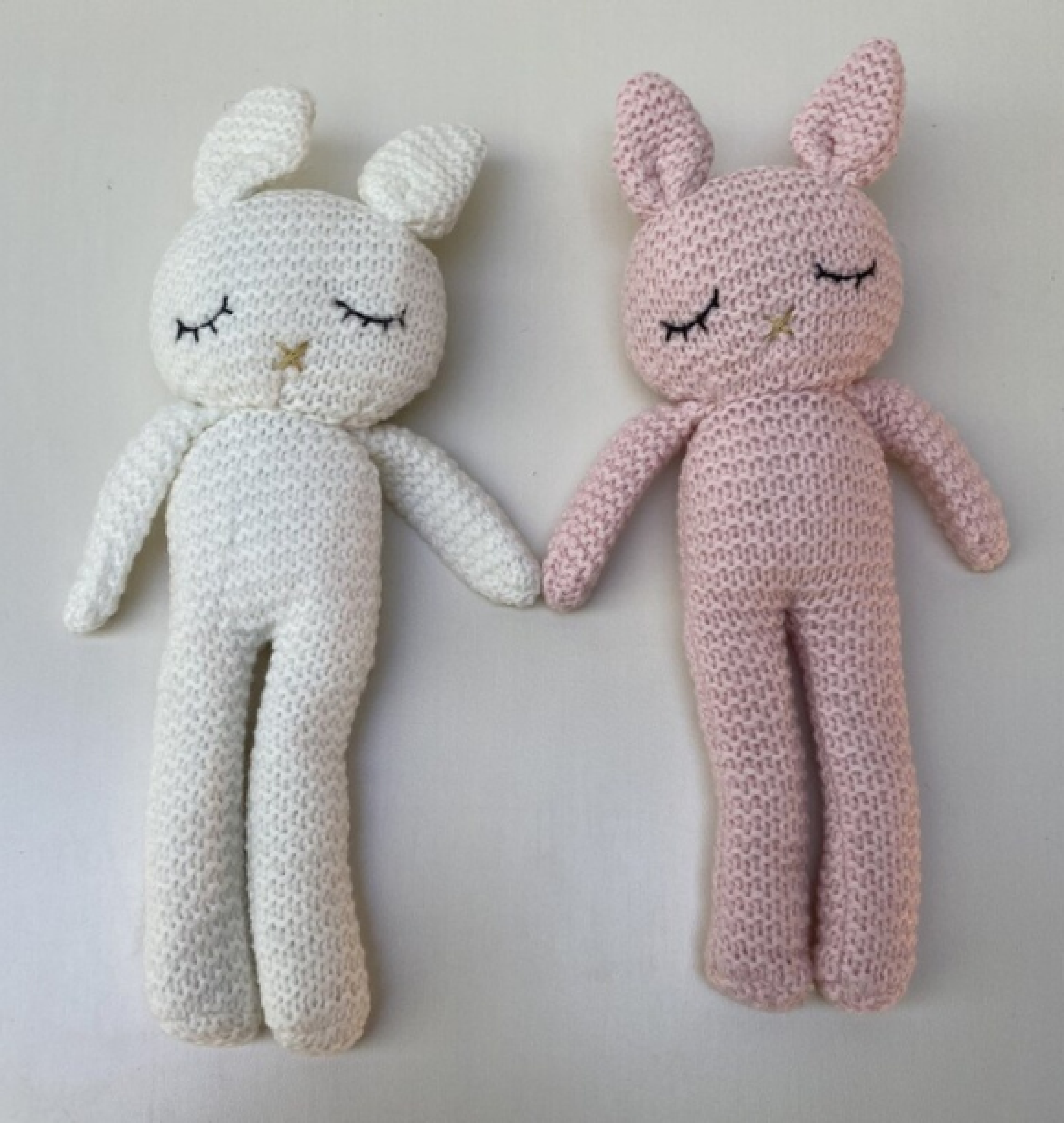 crocheted rabbit