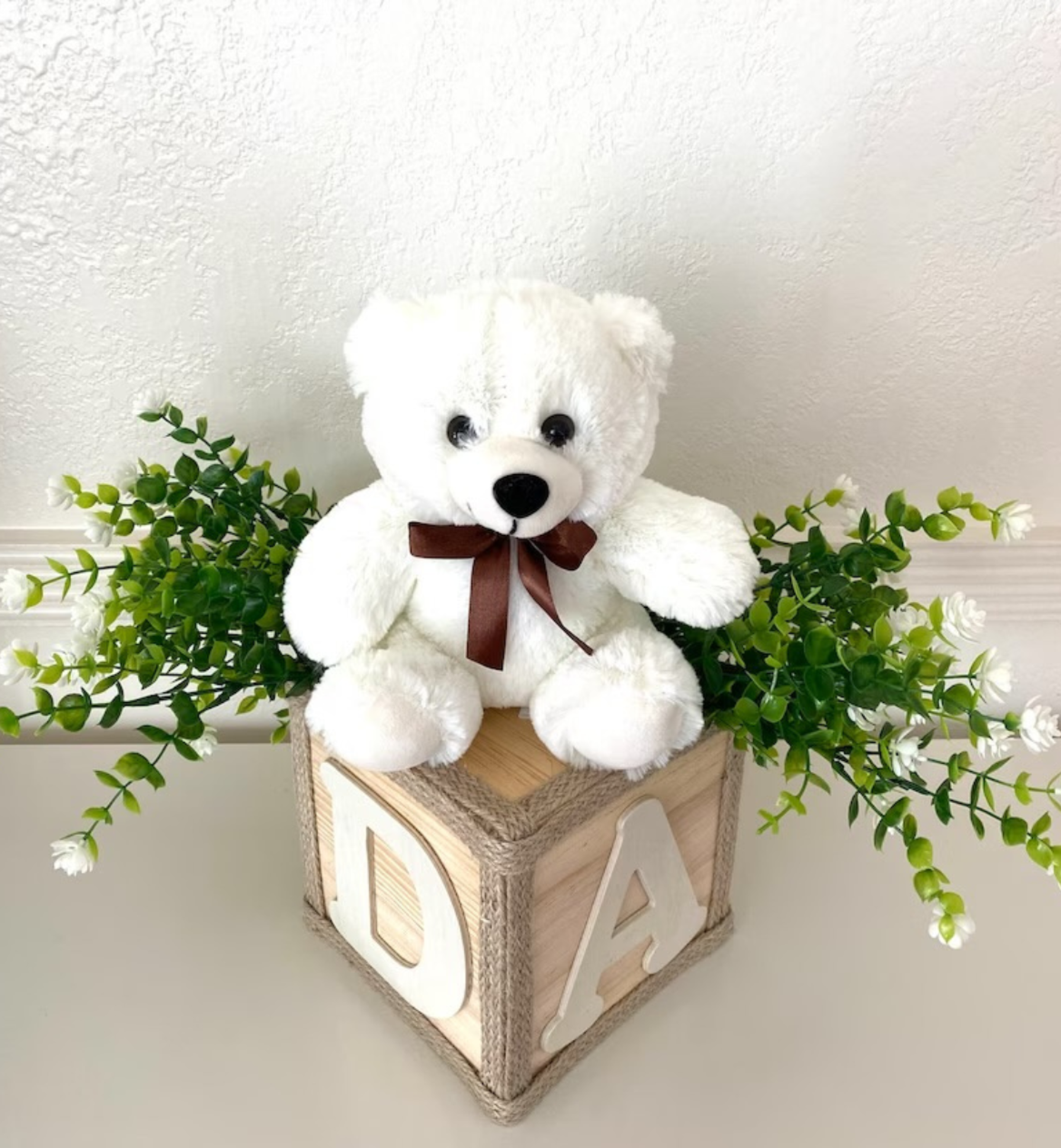 teddy  abc block