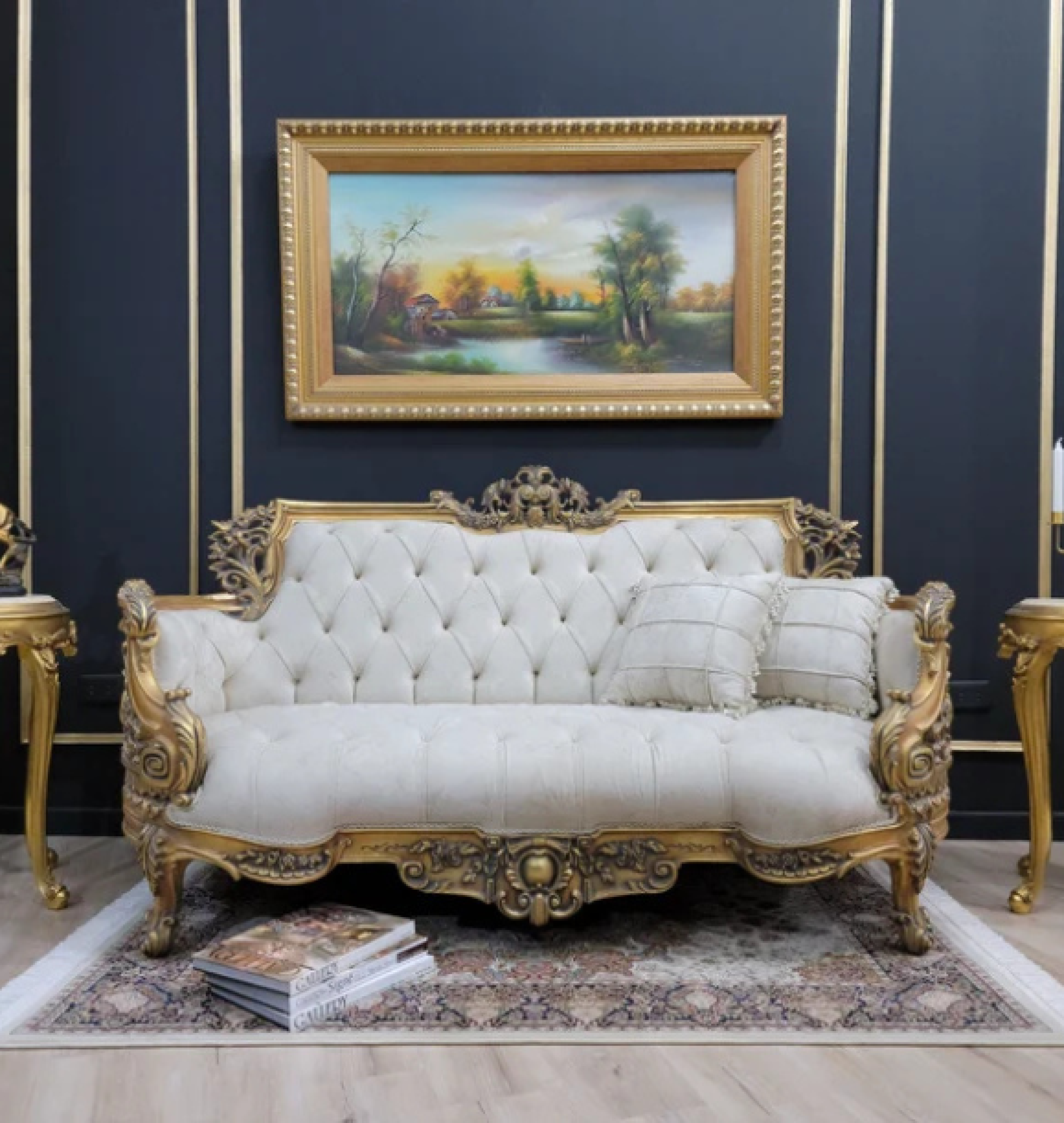 ivory sofa