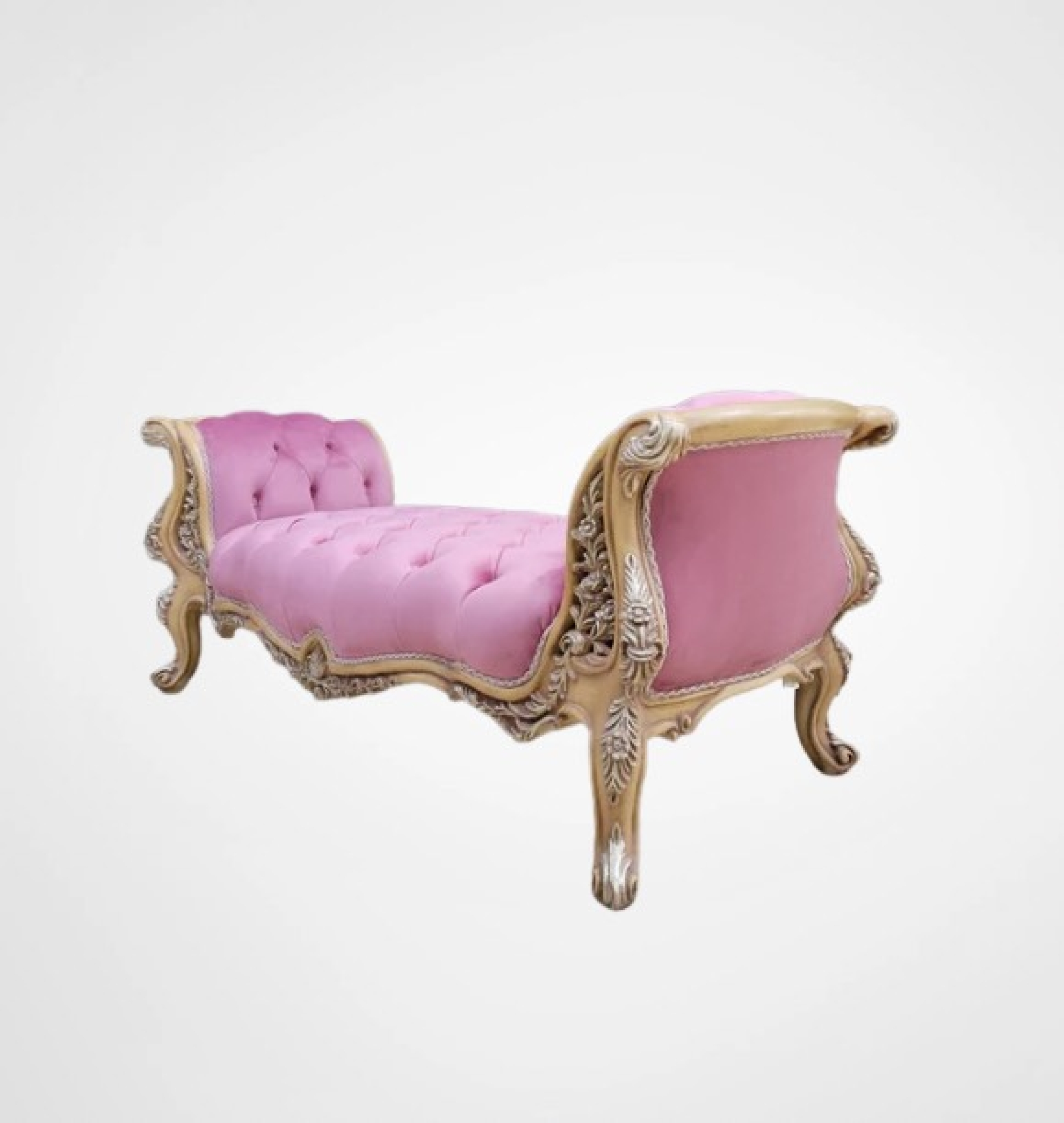 magenta chaise