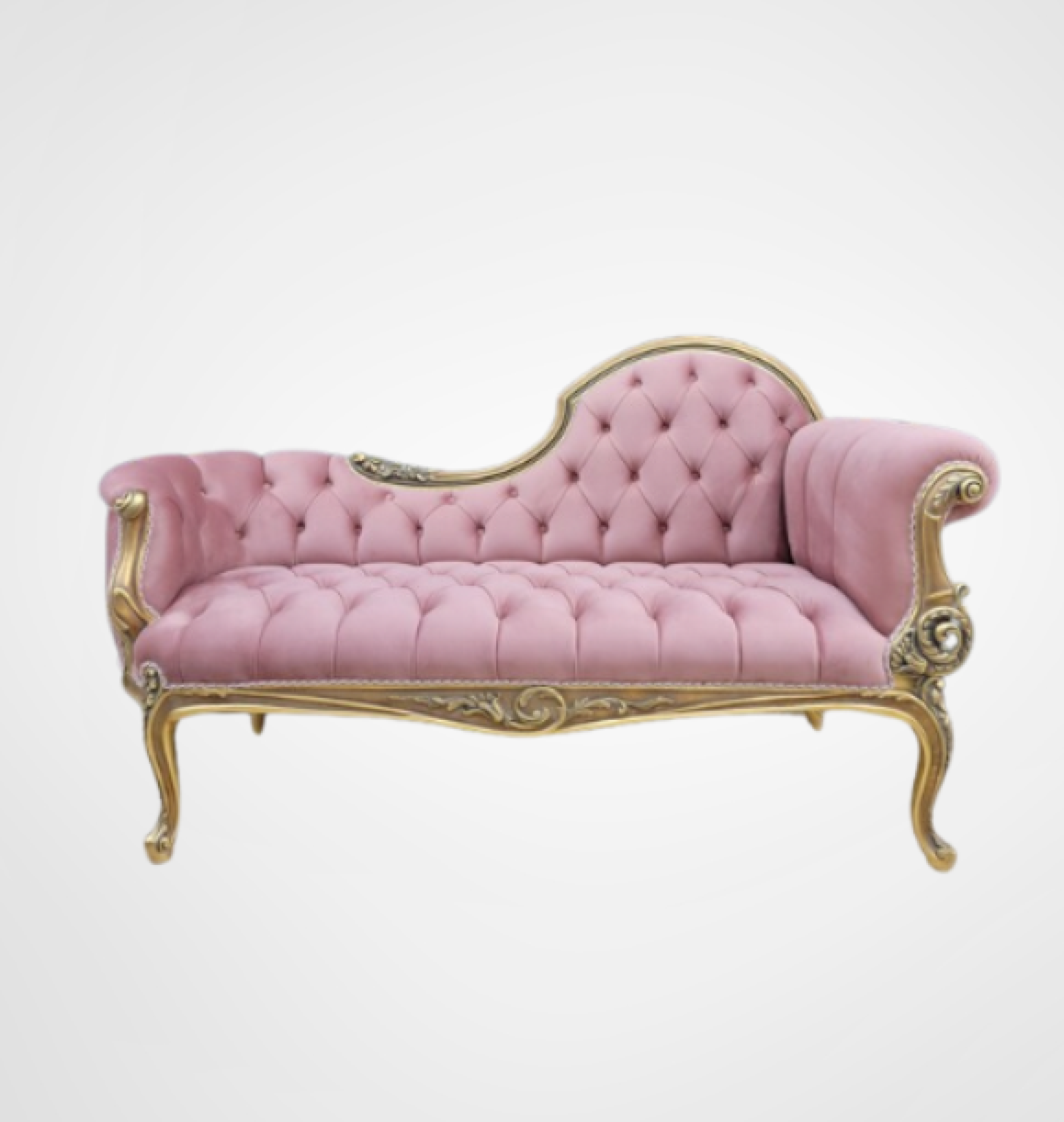 magenta chaise