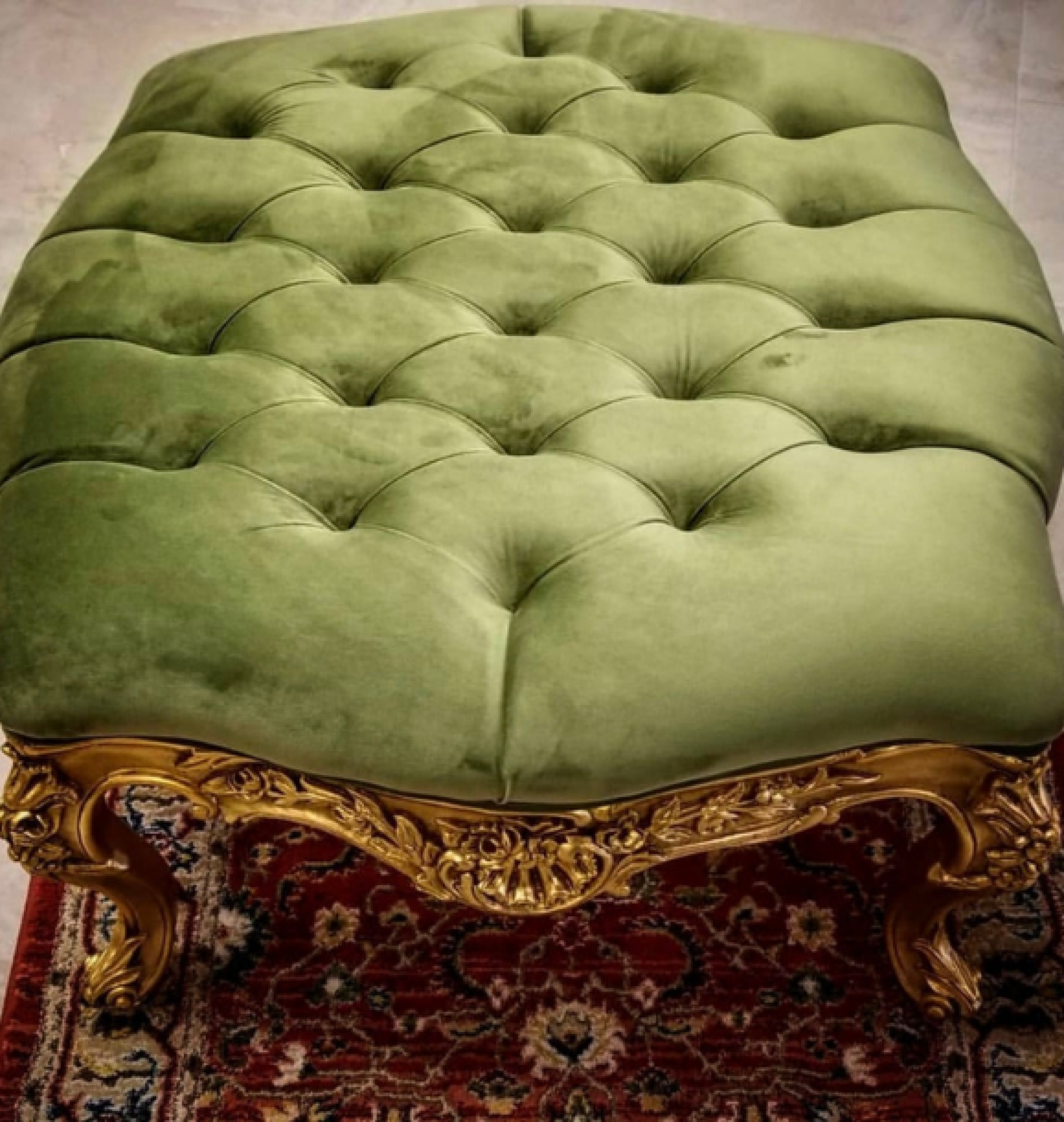 olive ottoman