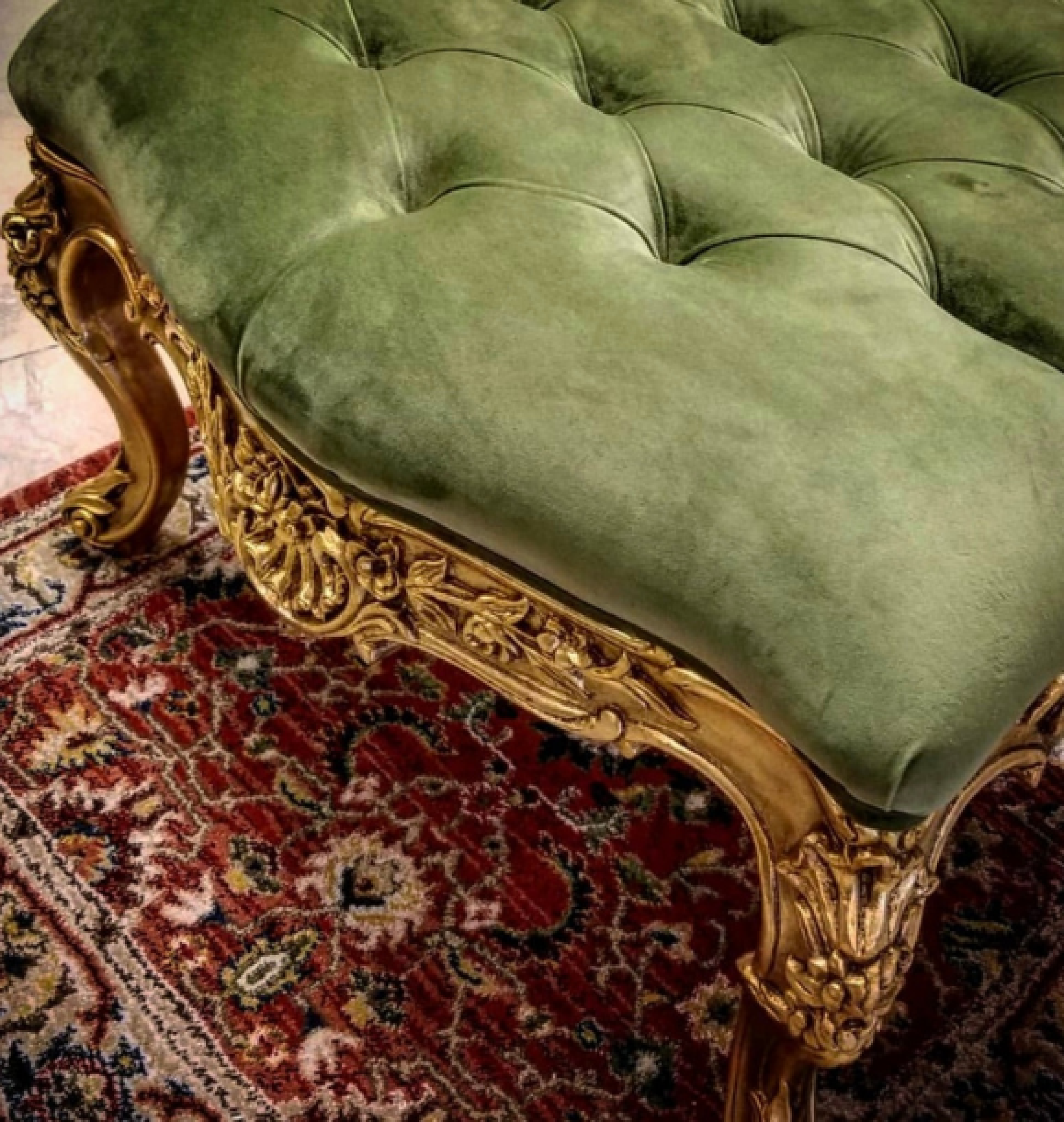 olive ottoman