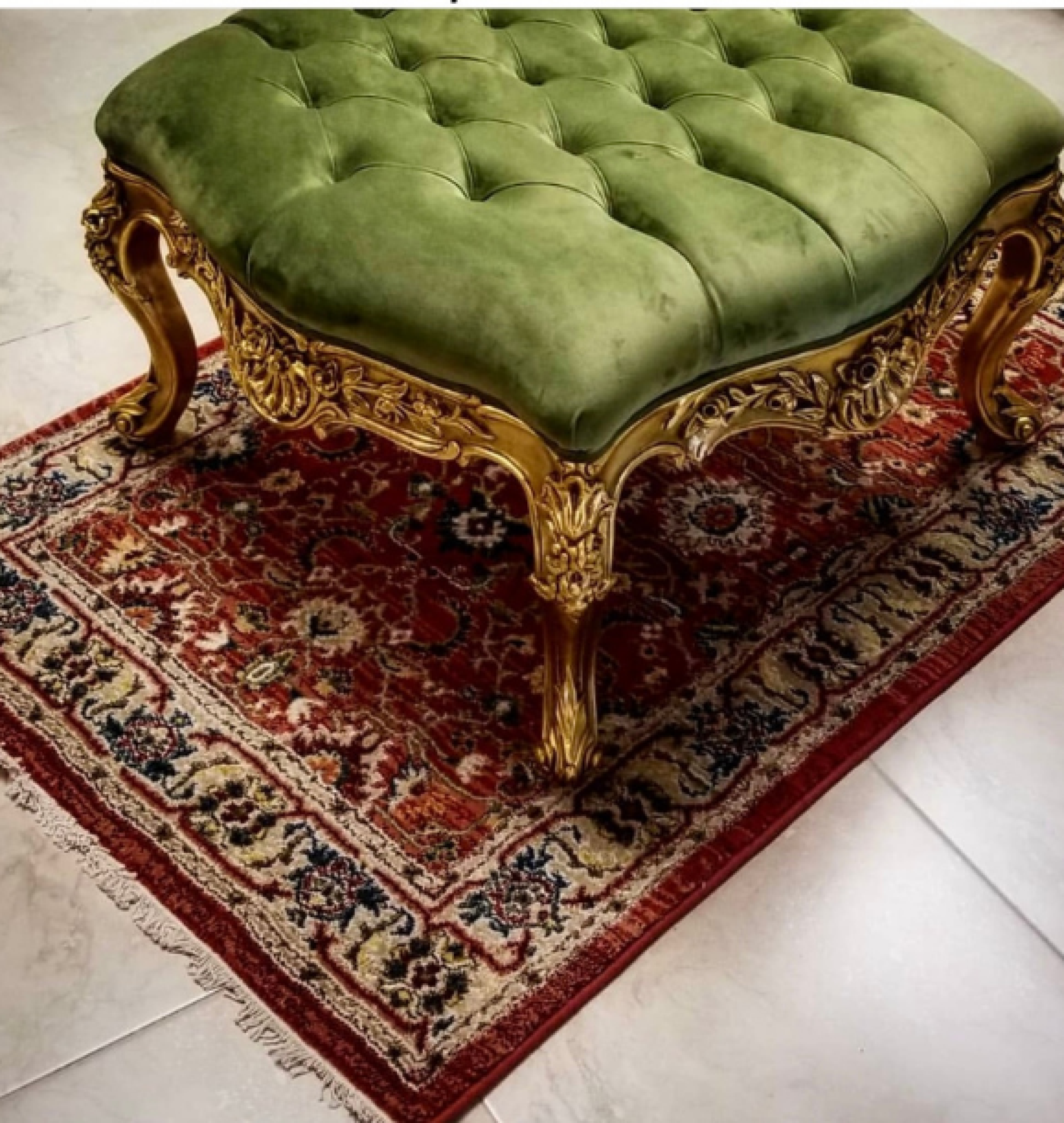 olive ottoman